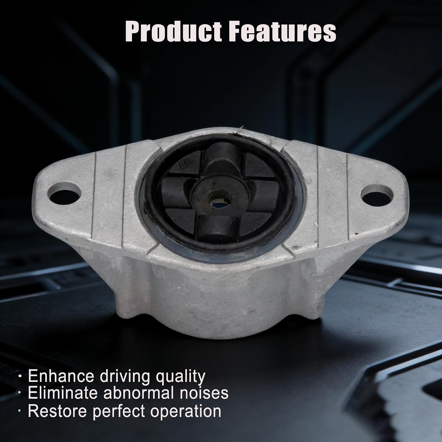 Rear Suspension Strut Mount Shock Mounting Kit for Mazda 3 2004-2013 3 Sport 2009-2013 5 2006-2014, Volvo C30 2008-2013 Replaces OE 1444281 3M5118A116AB
