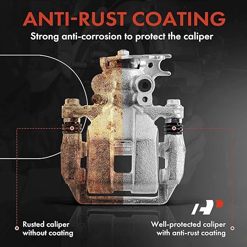 Miniatura 6 de A-Premium Conjunto de pinza de freno de disco con soporte compatible con modelos Mazda seleccionados - Miata 2001 2002 2003 2004 2005, L4 1.8L -