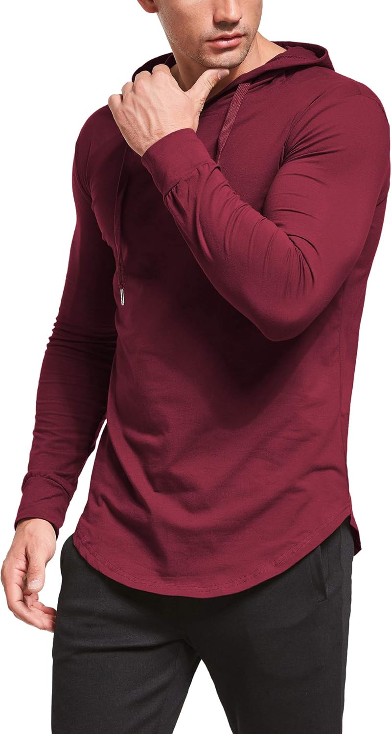 Aiyino Men's S-5X Long Sleeve Fashion Athletic Hoodies Sport Sweatshirt Hip Hop Pullover - Image 5