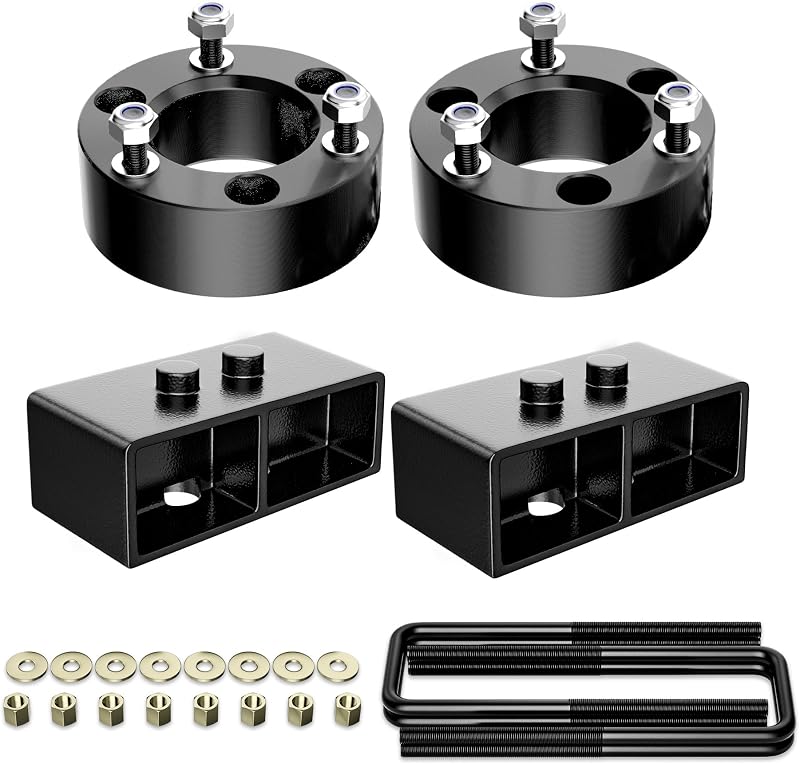 Kit de Lift e Nivelamento PROEZE 3" Dianteiro e 2" Traseiro para Ford F-150 2004–2020 – 2 peças