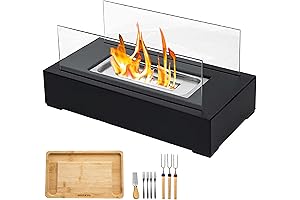 Tabletop Fire Pit with Smores Maker Kit