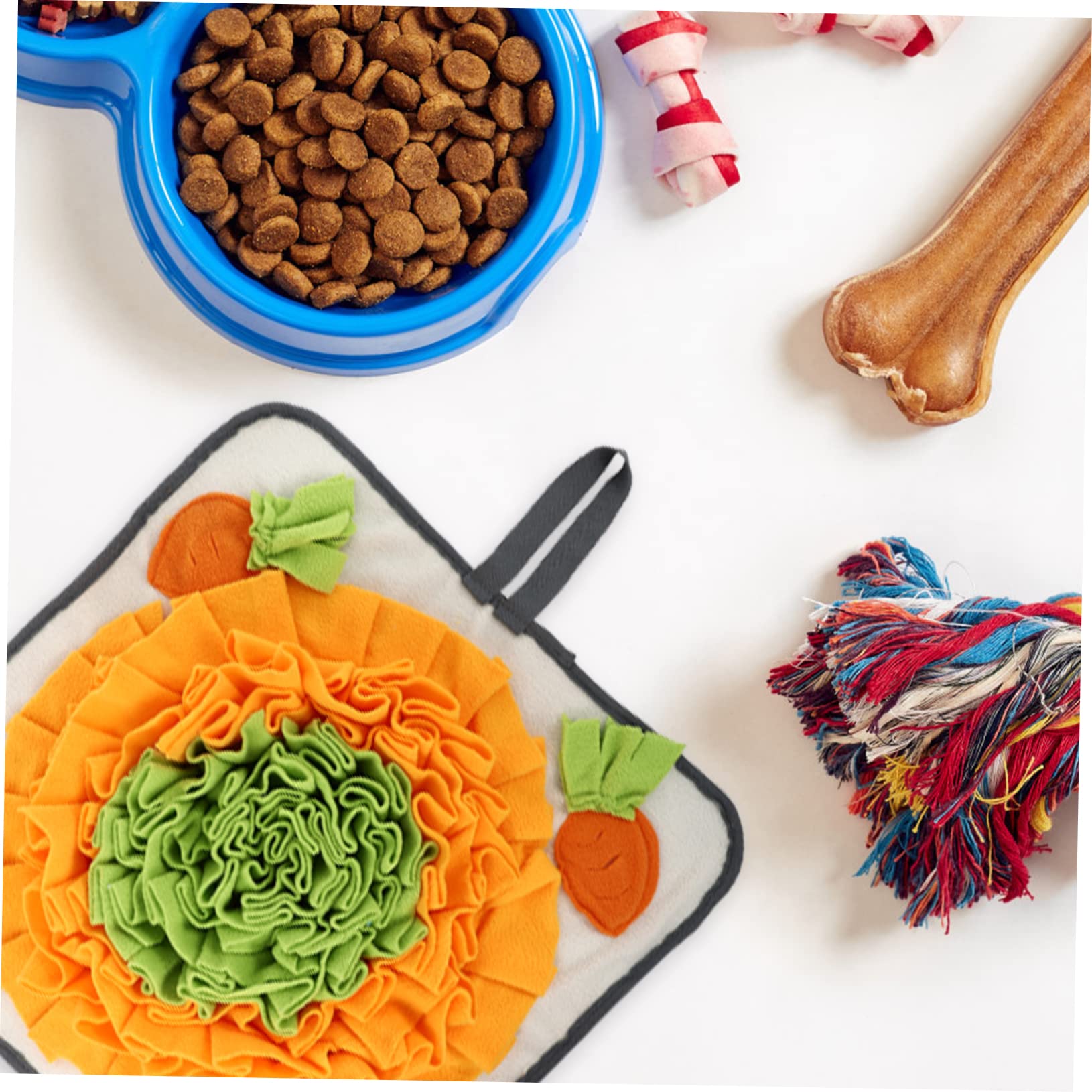 Sosoport Tappetino Olfattivo per Cane in Polar Fleece Mat per Alimentazione Lenta e Gioco Interattivo per Pet