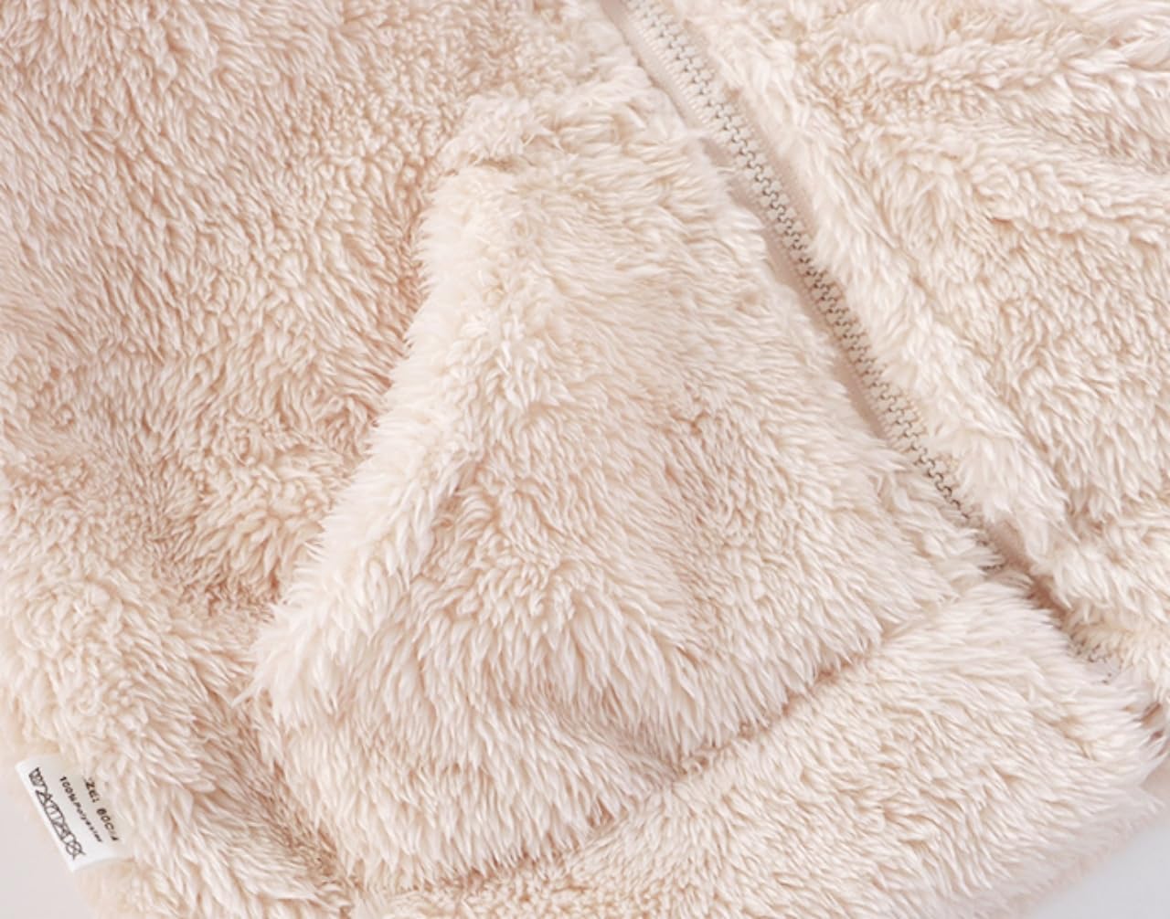 CAHL&FAUO Toddler Boy Fleece Jacket Baby Girl Winter Zip Up Hooded Coat Warm Outwear - Image 5