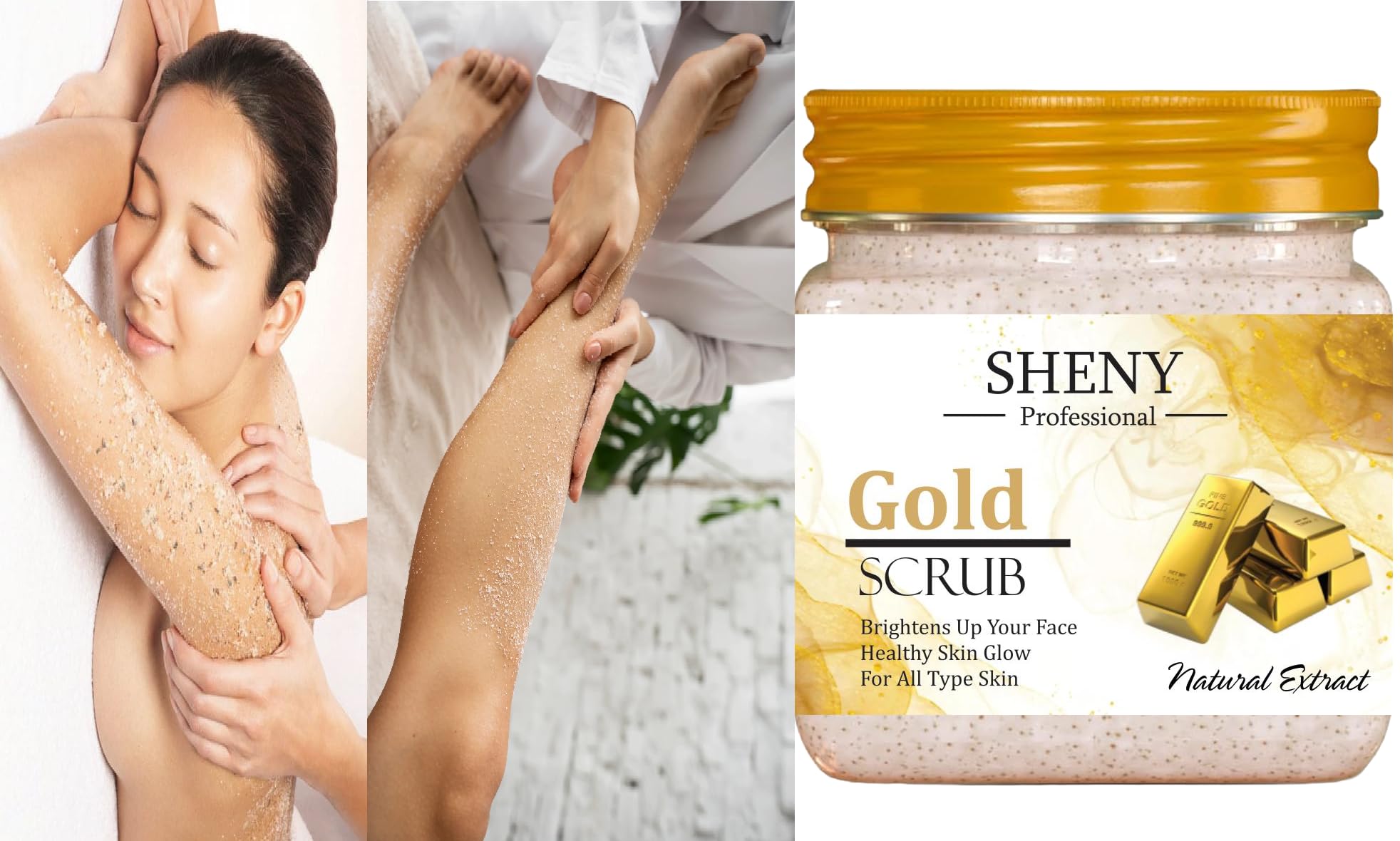 Saffron & Gold Body Scrub – Reveals Inner Glow-image-33