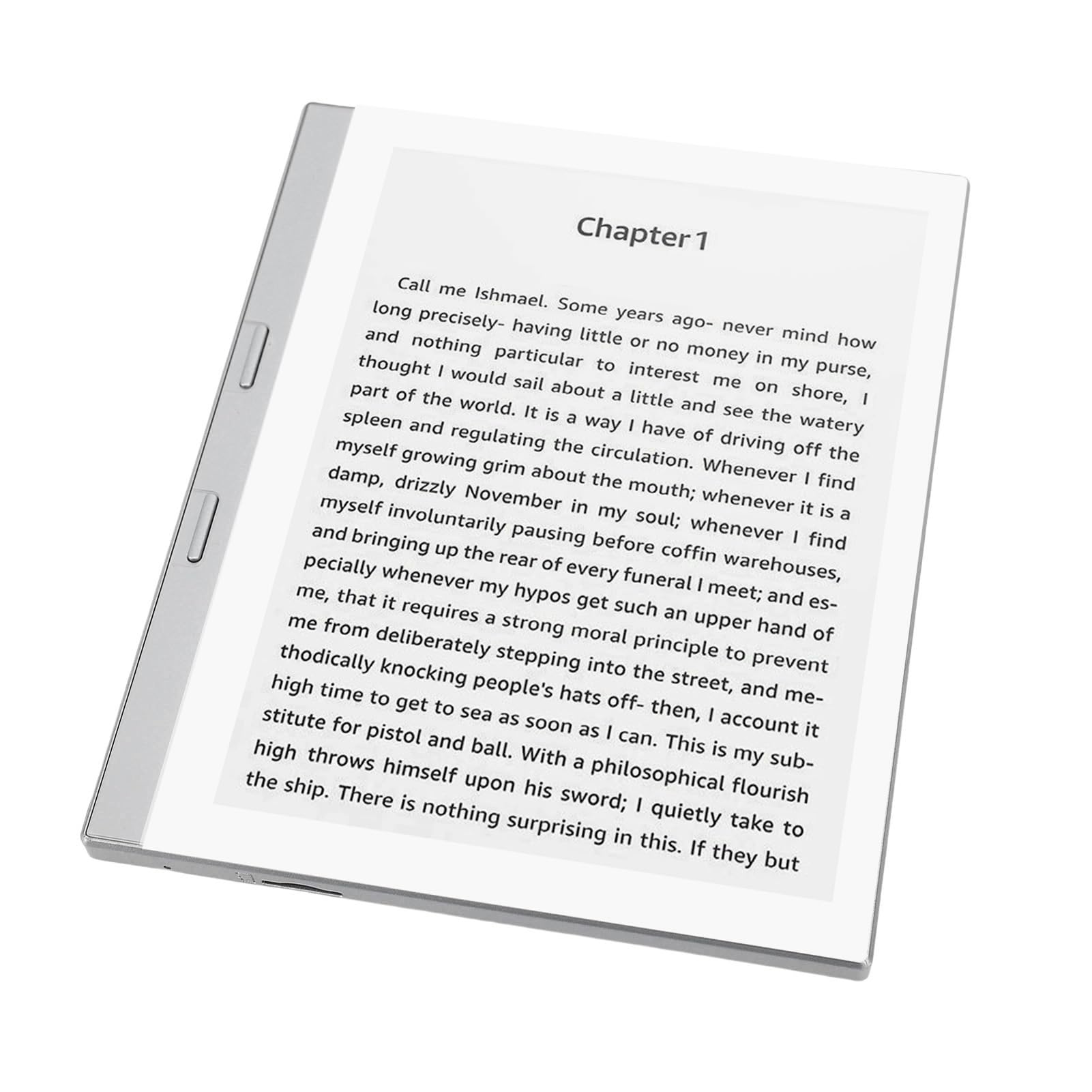 Bewinner 5,76-Zoll-E-Reader mit Hochauflösendem Touchscreen, Ideal Zum Lesen von PDF EPUB MOBI TXT, 198PPI E-Book-Reader mit Erweiterbarem Speicher auf Bis zu 1 TB (Gray)