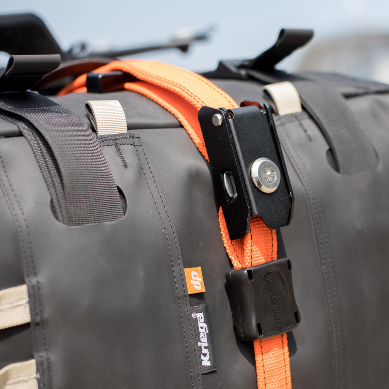 Kriega Cintura di Sicurezza del Nucleo in Acciaio (Black,One Size)