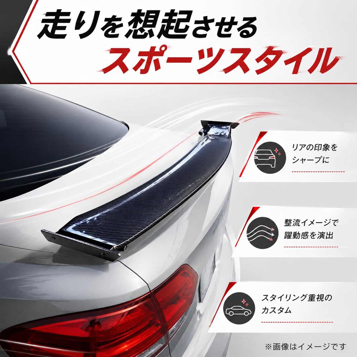 Amazon.co.jp: リアスポイラーポルシェ 718 ケイマン 2016–2025に適合