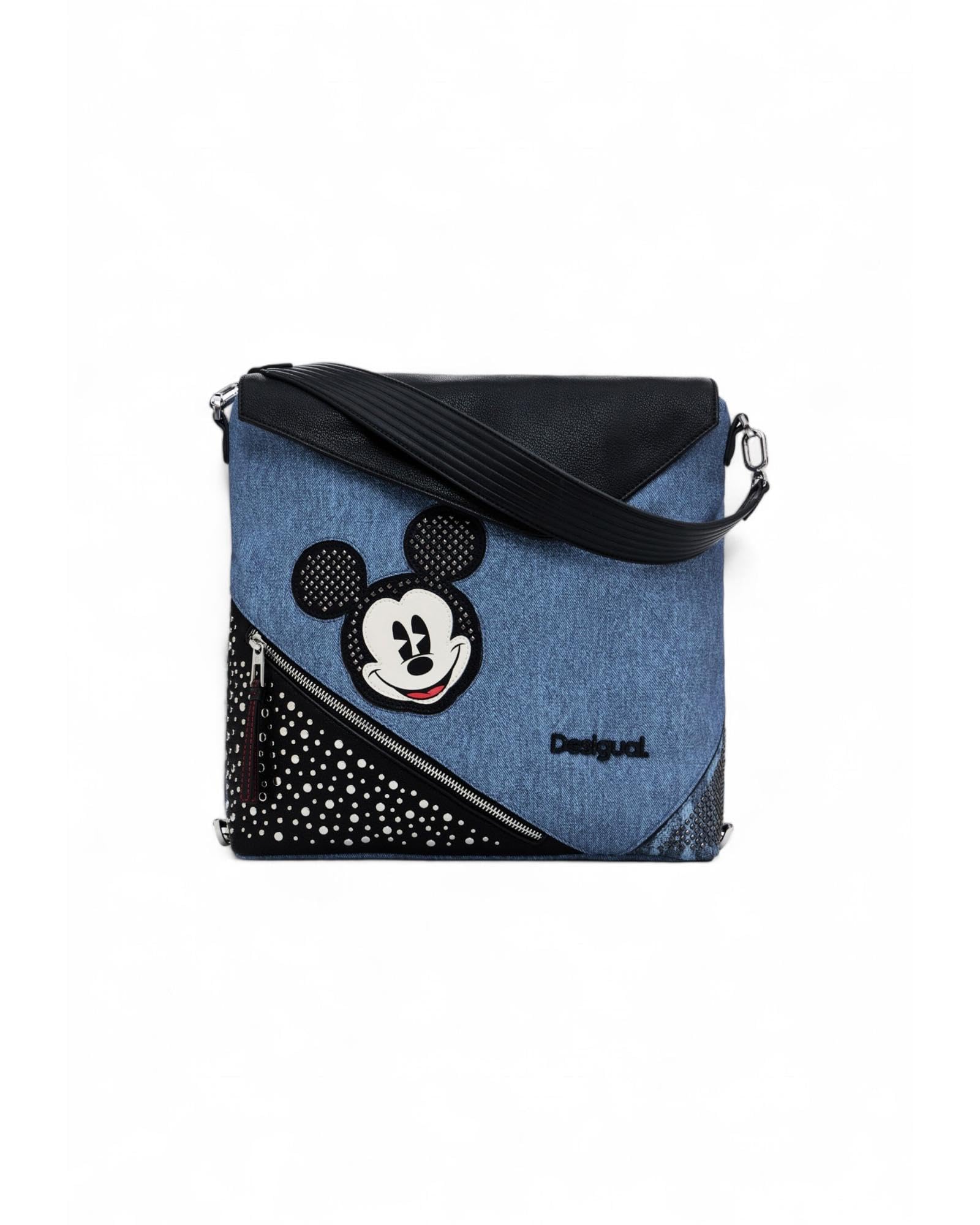 Desigual Accessori da donna in PU Big, Blu, taglia unica