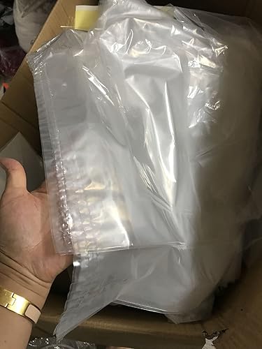 Miniatura 4 de Bolsa de plástico transparente para globos, 98.4 x 47 pulgadas, bolsas de almacenamiento gigantes para celebración de cumpleaños, suministros de