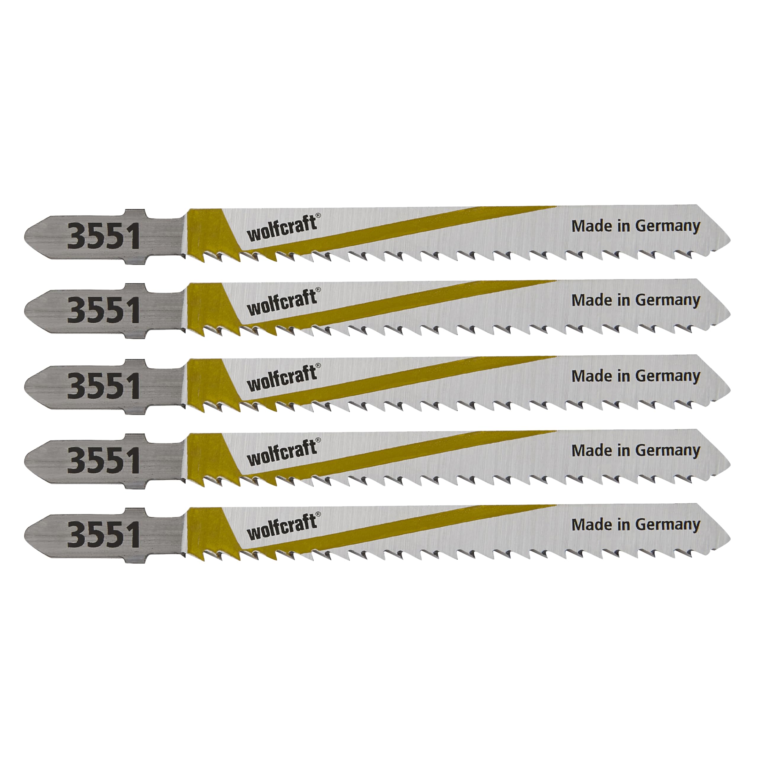 Wolfcraft Hcs Jigsaw Blade, T-Shank I 2653000