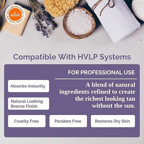 Miniatura 3 de Sun Labs Solución en aerosol autobronceador para un brillo dorado, botella de 1 galón