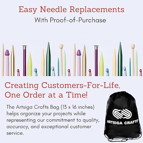 Miniatura 5 de ChiaoGoo Spin Bamboo - Juego completo de agujas de tejer circulares intercambiables 2400-C de 4 pulgadas, tamaños US 2, 3, 4, 5, 6, 7, 8, 9, 10,