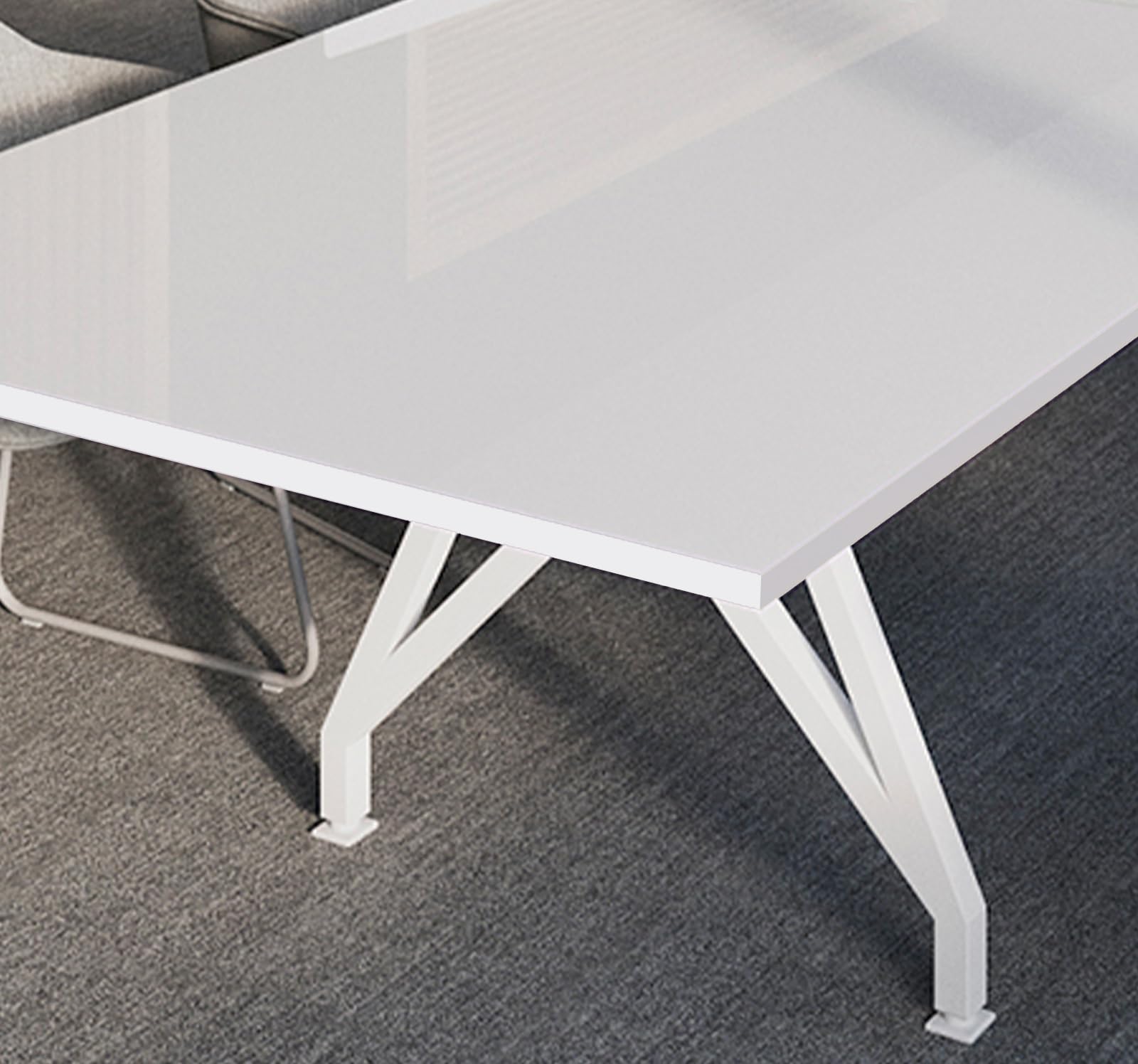 Amazon.com: OfficeSimpli 8FT Conference Table, 96L x 48W x 29H