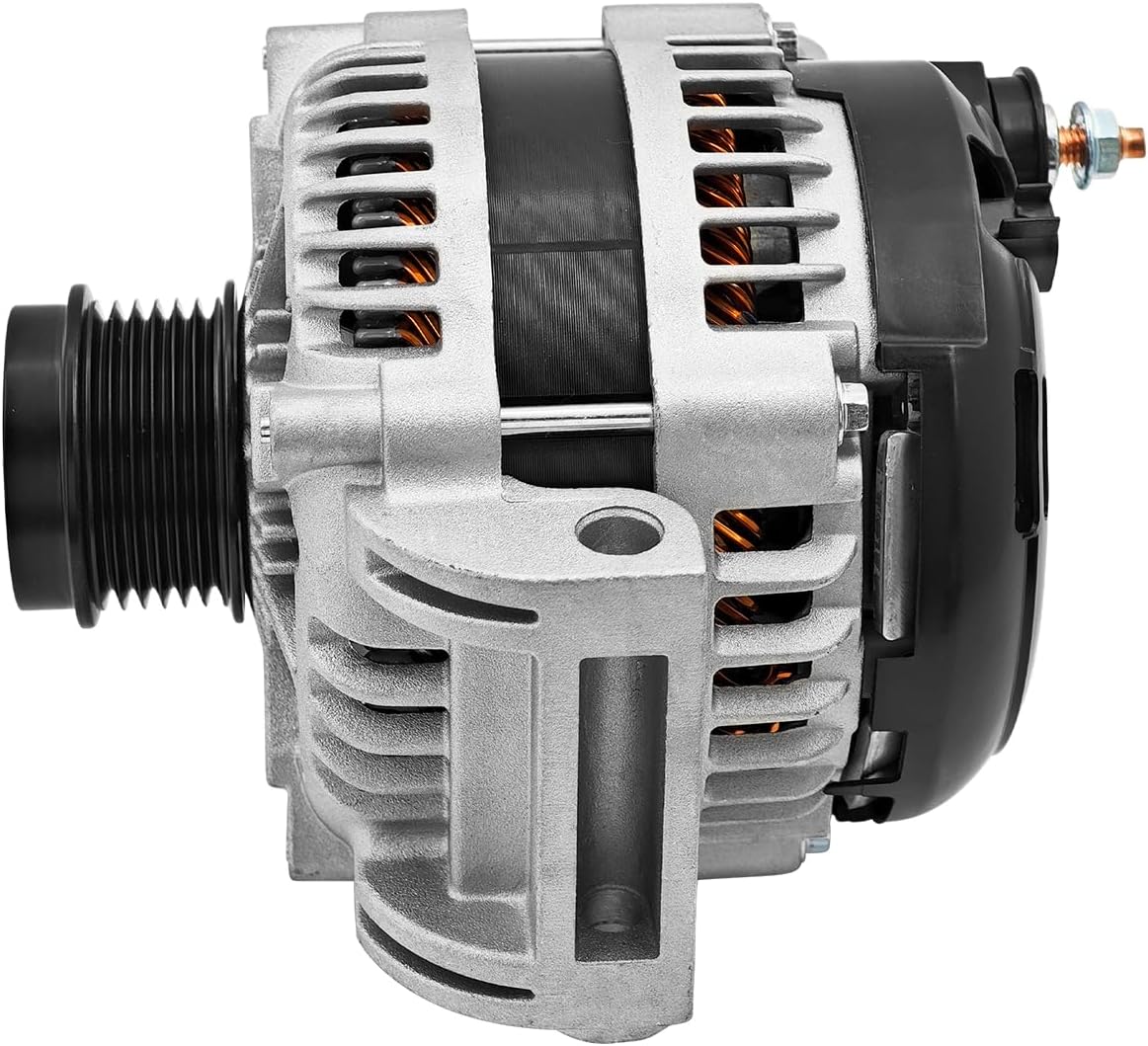 12V 220AMP Alternator Fit for Chrysler 300 2012-2014 Fit for Dodge Challenger Charger Durango 2011-2023 Fit for Jeep Grand Cherokee 2011-2021 V8 5.7L 6.2L 6.4L Replacement# 421000-7030