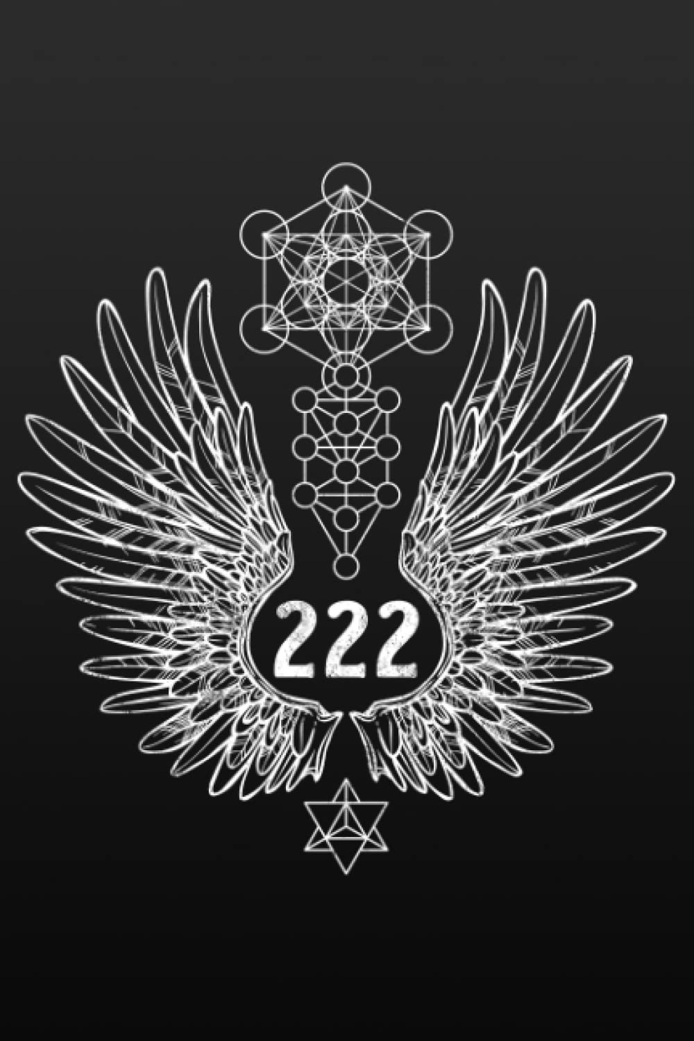Angel Number 222 Sacred Geometry Notebook