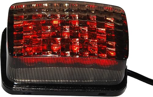 Miniatura 2 de YFM, luz LED trasera de freno con vidrio nublado para Yamaha atv, utv 350 400 450 660 250 4x4 Yamaha Grizzly, Viking, Rhino, Big Bear, Kodiak,