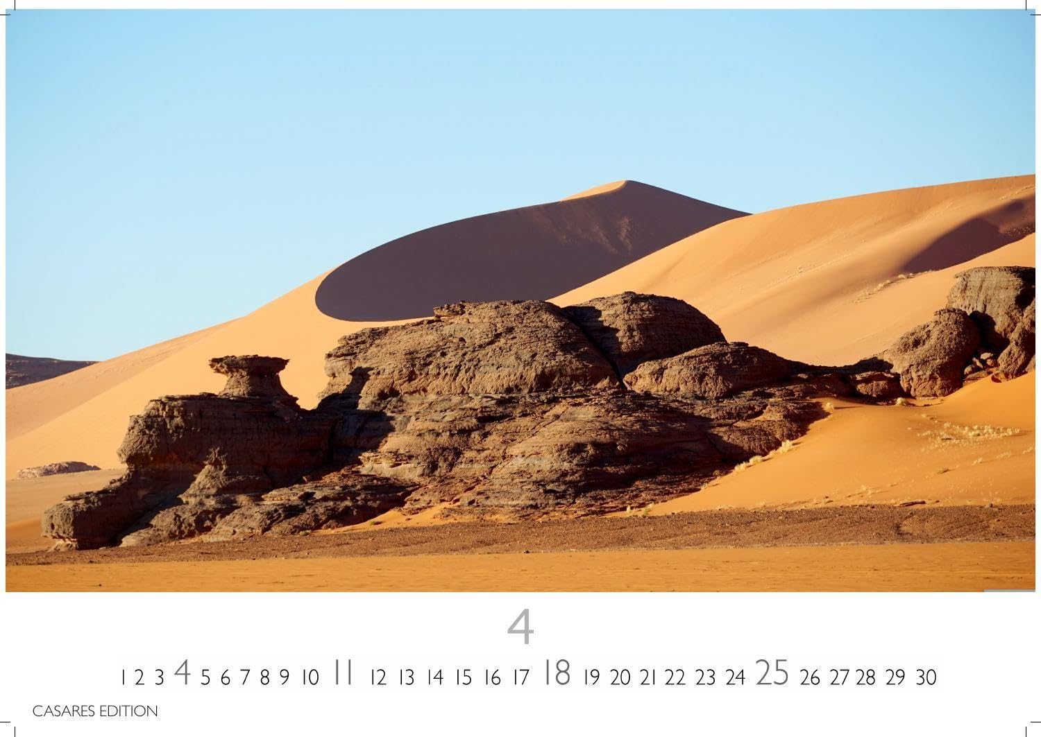 Sahara Kalender 2027 - Wandkalender | Fotokalender Afrika 35x50 cm - . mit 12 brillanten Fotos der Wüste
