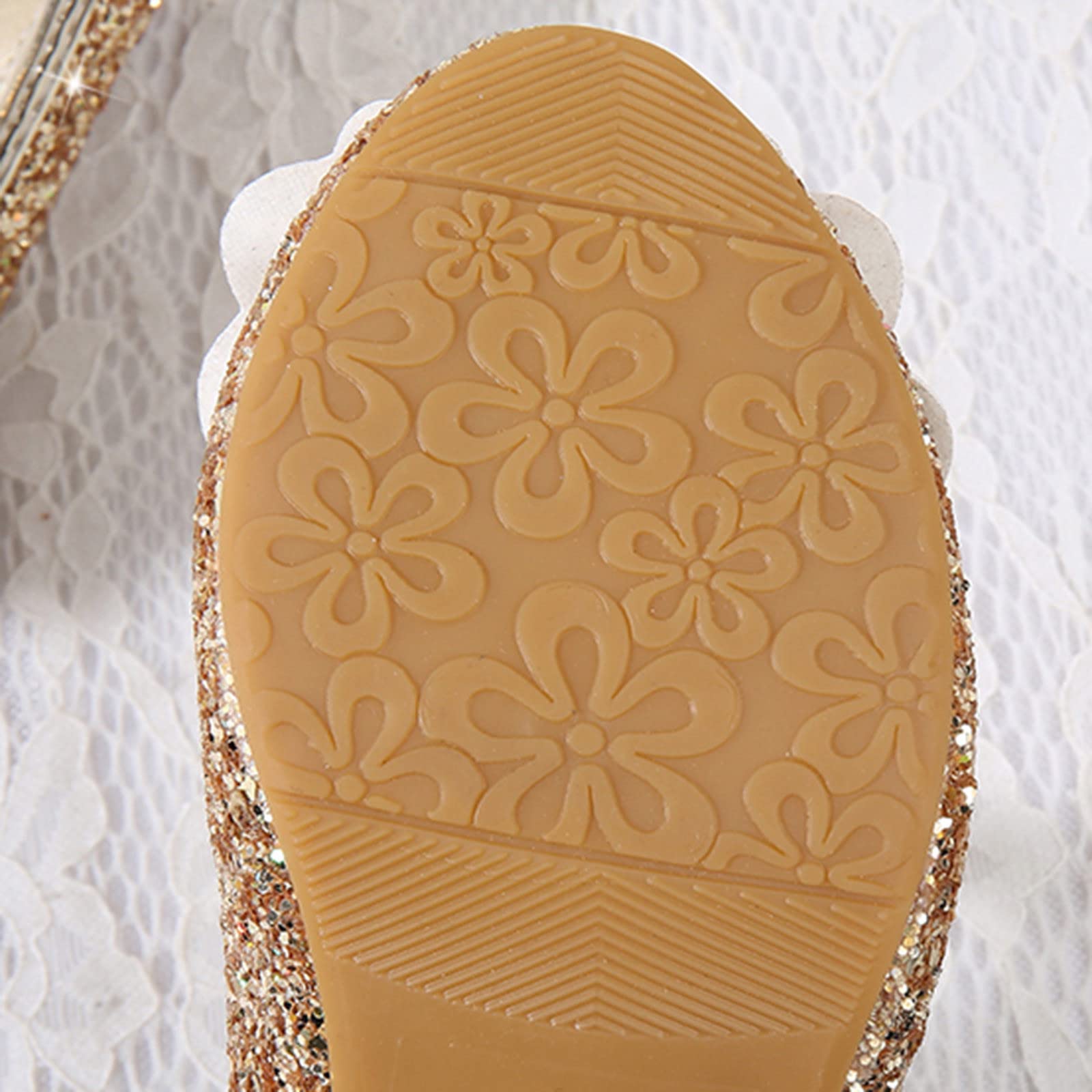 Zapatos de tacón alto con lentejuelas de tacón bajo para niños con brillo latino zapatos de baile lindos y elegantes zapatos con purpurina antideslizantes suela suave zapatos de tacón elegantes