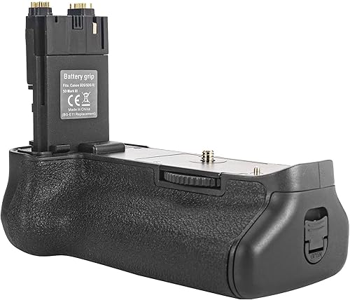 Miniatura 5 de Agarre de batería para cámara Canon EOS 5D Mark iii 5DS 5DSR, repuesto para Canon BG-E11, utilizado para reemplazar la batería recargable de iones