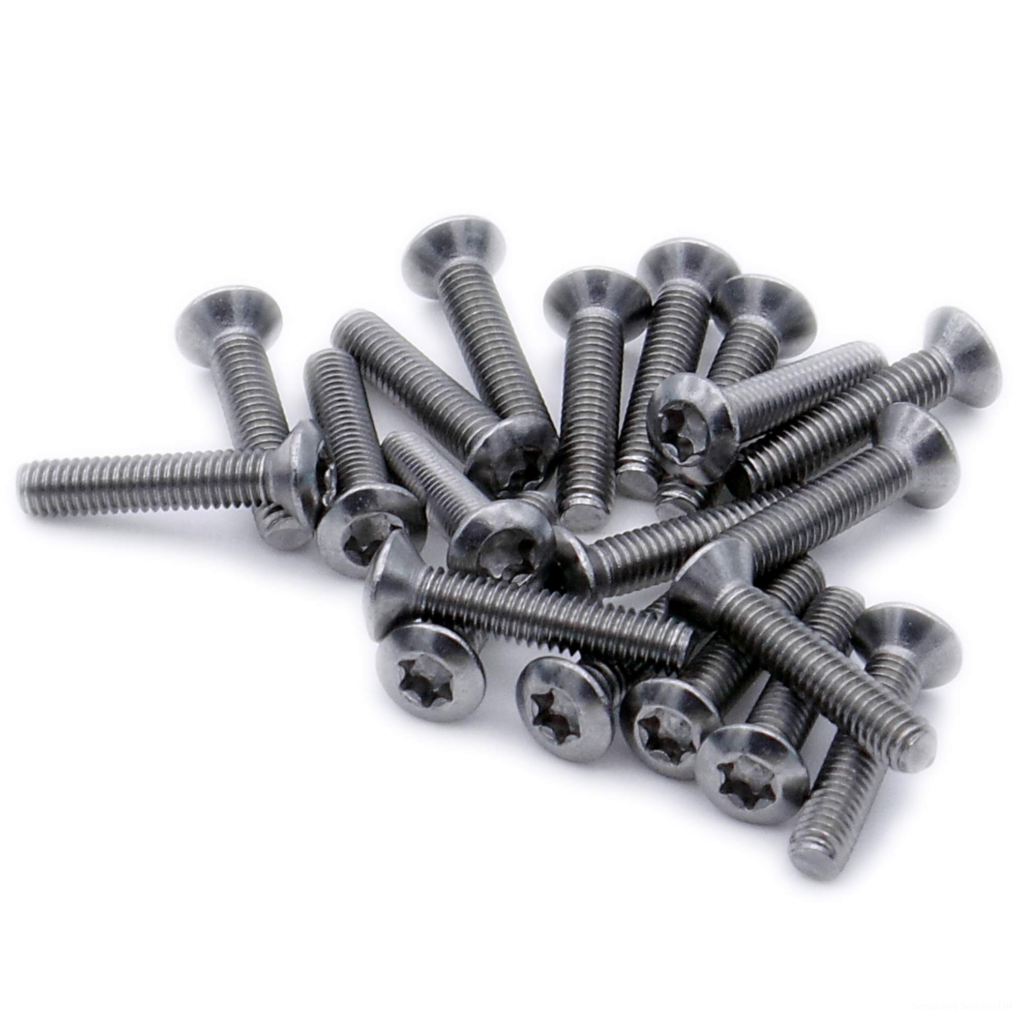 Singularity Supplies M4 (4Mm X 14Mm) Tx Socket Raised Countersunk Machine Screw (Bolt) - Stainless Steel (A2) (Pack Of 20)