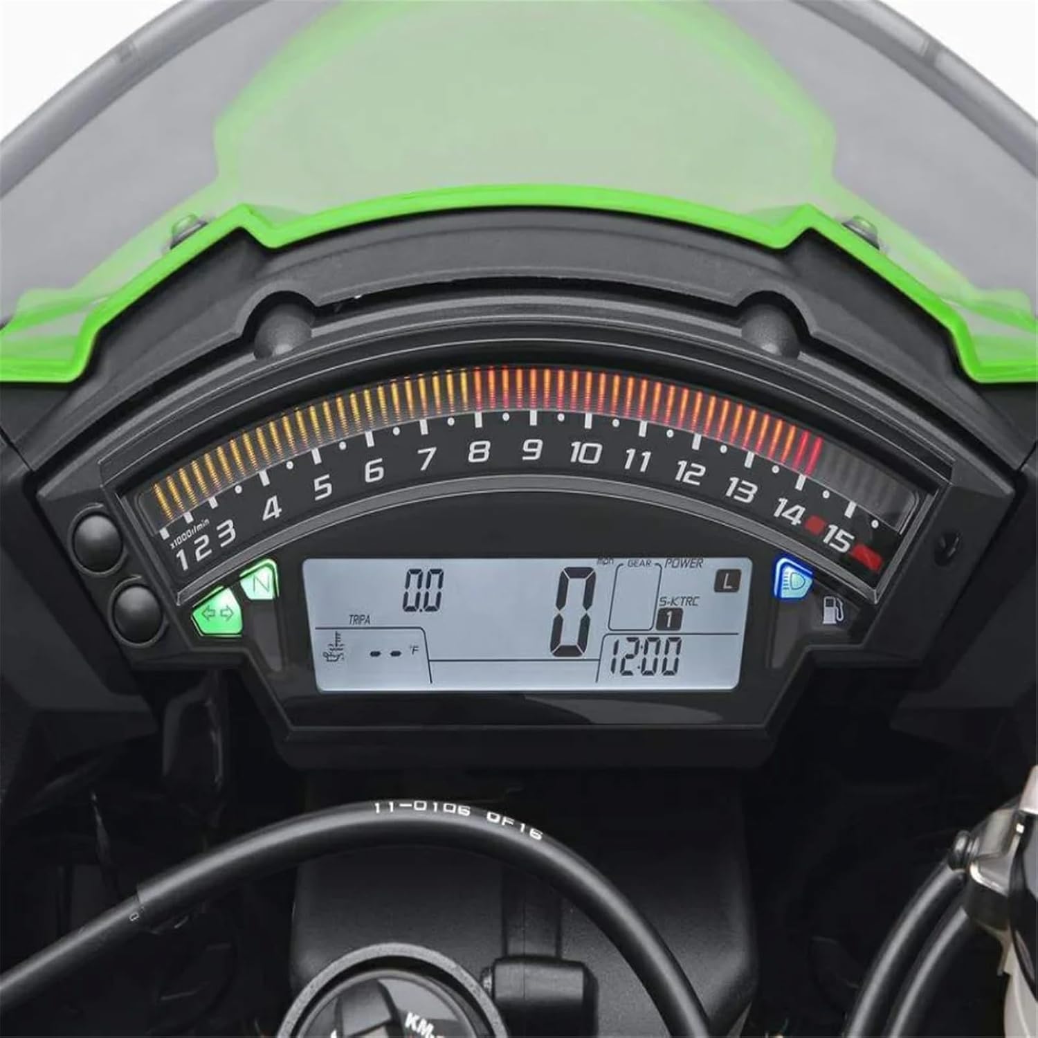 オートバイゲージベゼル Compatible With For ZX-10R 2011 2012 2013