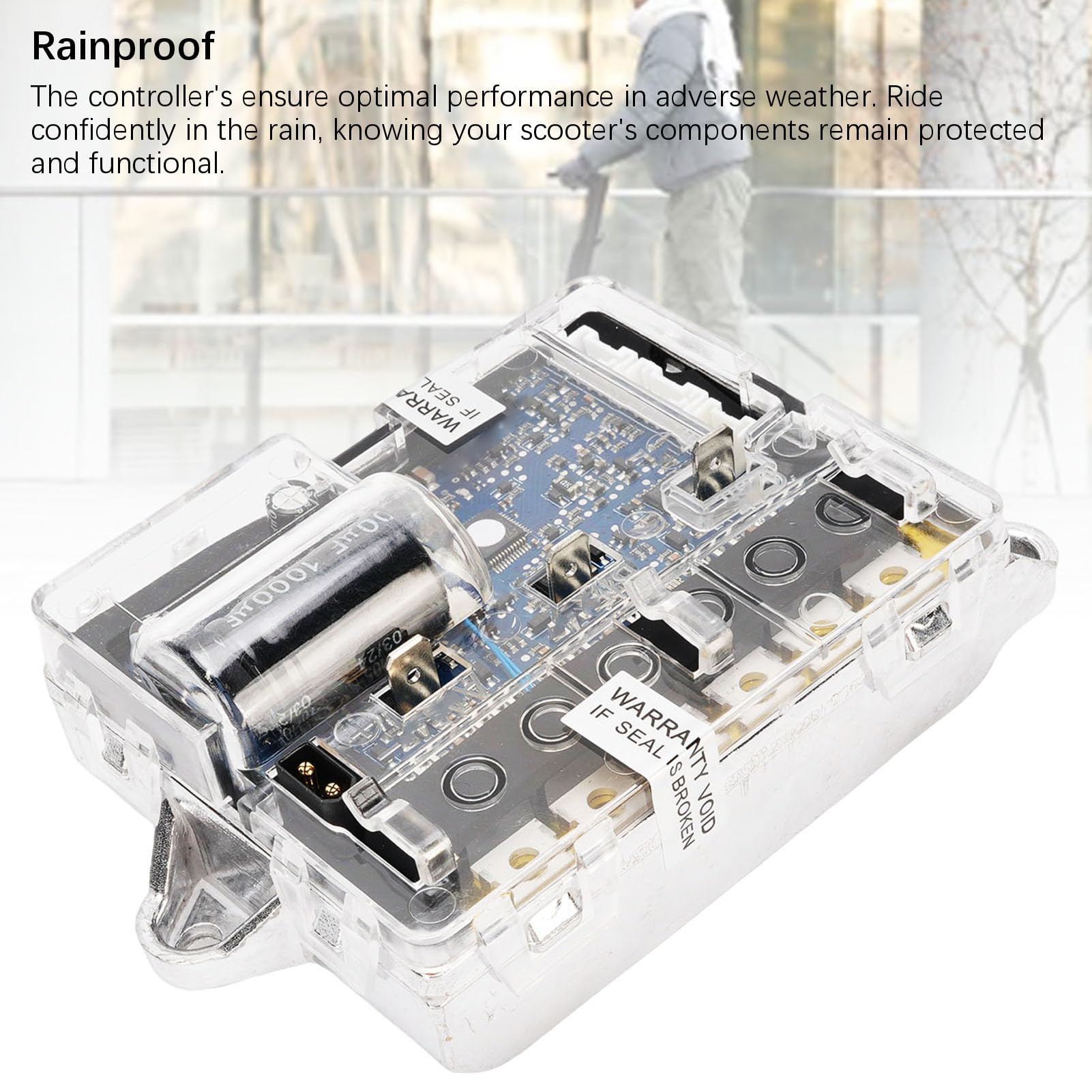 BuyWeek Controlador de Placa Base para Xiaomi M365 Pro Pro2, V3.0 de Aleación de Aluminio PCB PC para Patinete Eléctrico