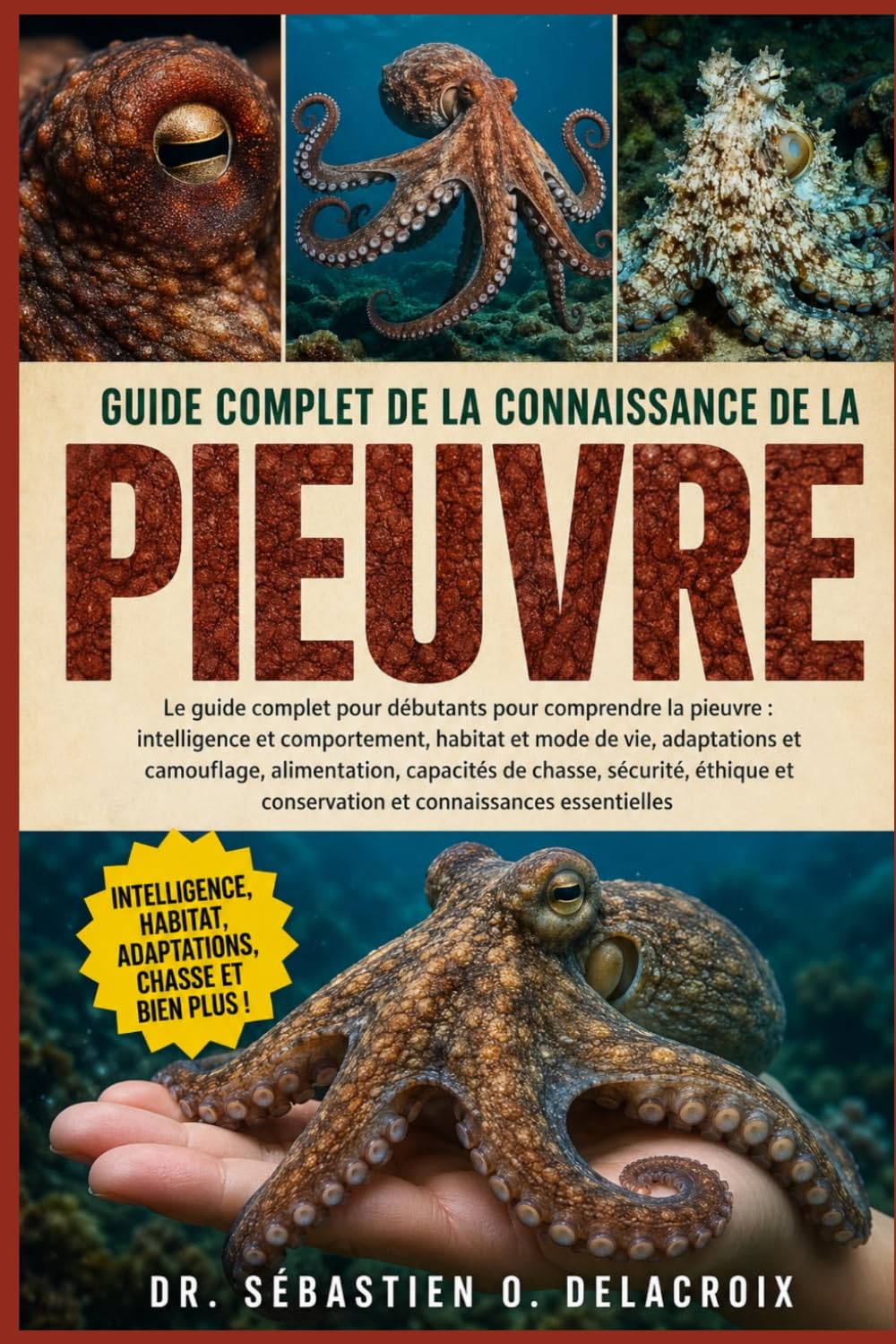 GUIDE COMPLET DE LA CONNAISSANCE DE LA PIEUVRE: Le guide complet pour débutants pour comprendre la pieuvre : intelligence et comportement.....conservation et connaissances essentielles