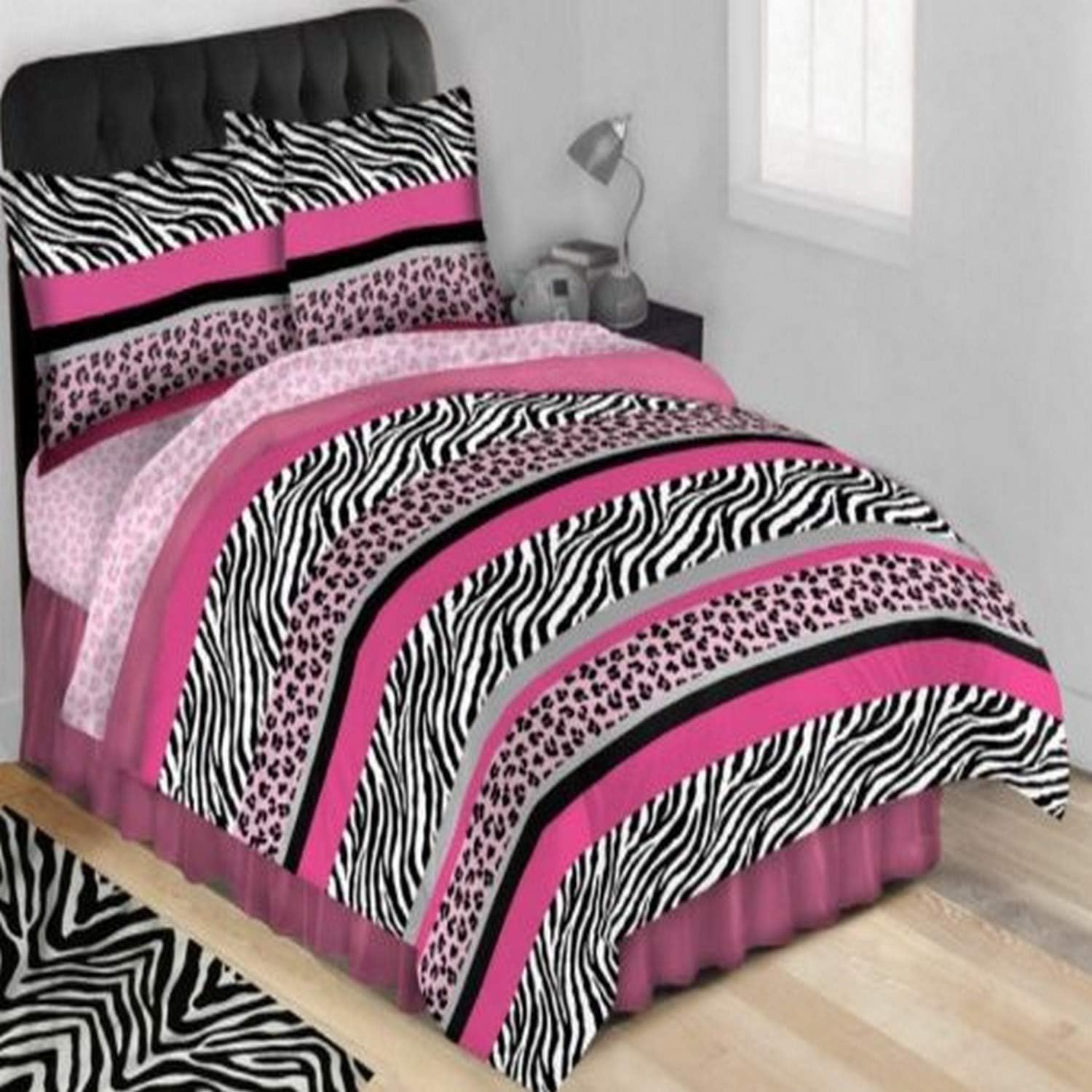 Jungle Queen AR09166-T Complete Bed Set, Twin Size