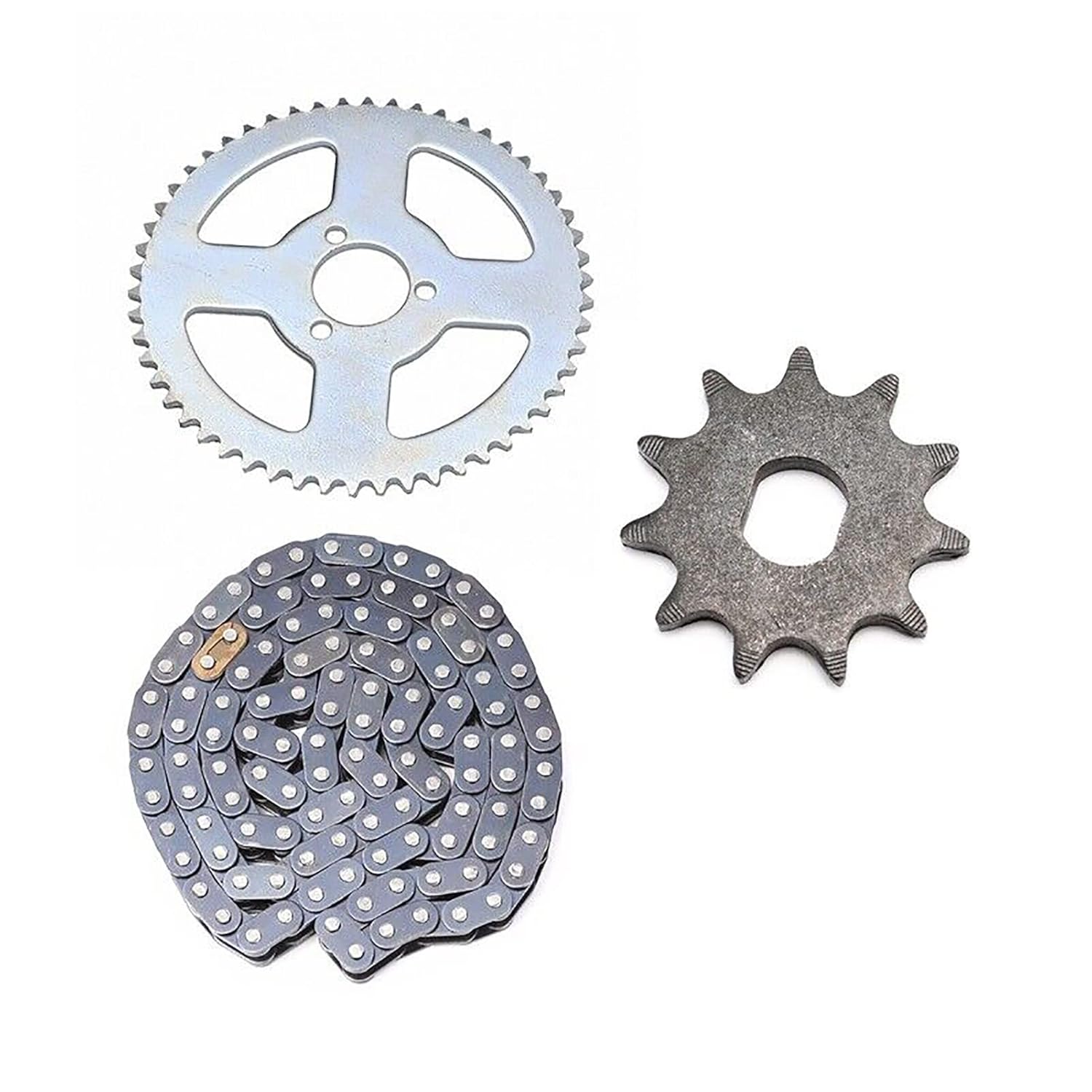 T8F Chain 11T Front 54T Rear Sprocket for 47cc 49cc Pocket Bike Scooter Mini Moto ATV Quad