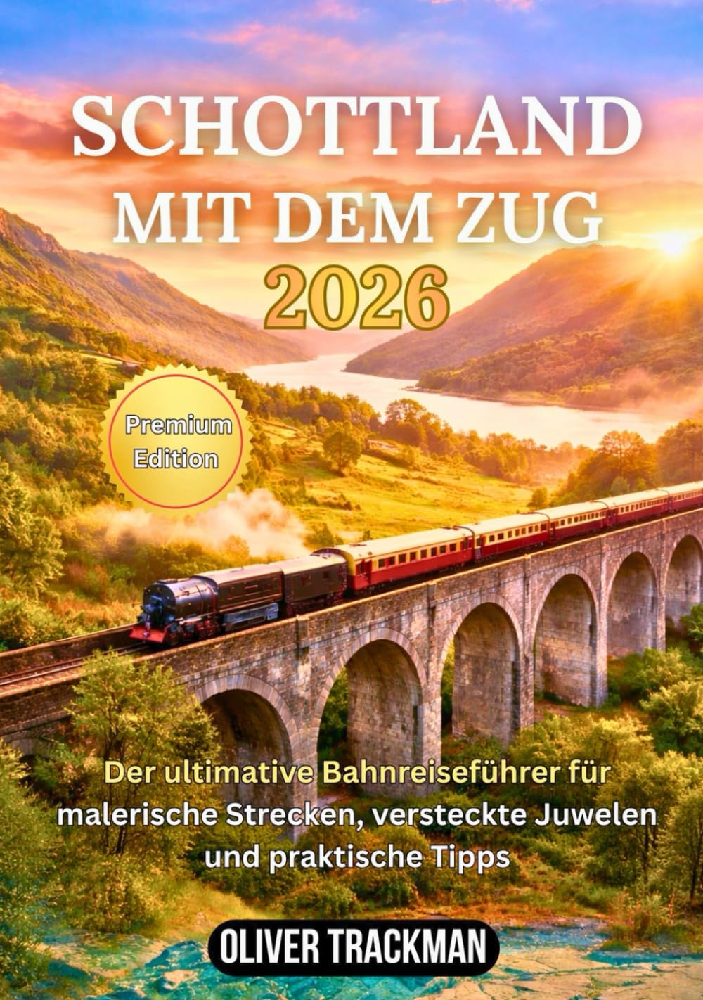 Schottland mit dem Zug 2026: Der vollständige Reiseführer für malerische Bahnreisen durch die Highlands, Edinburgh, Glasgow und versteckte Strecken – Routen, Pässe,Karten, Spartipps und Insider-Gehei