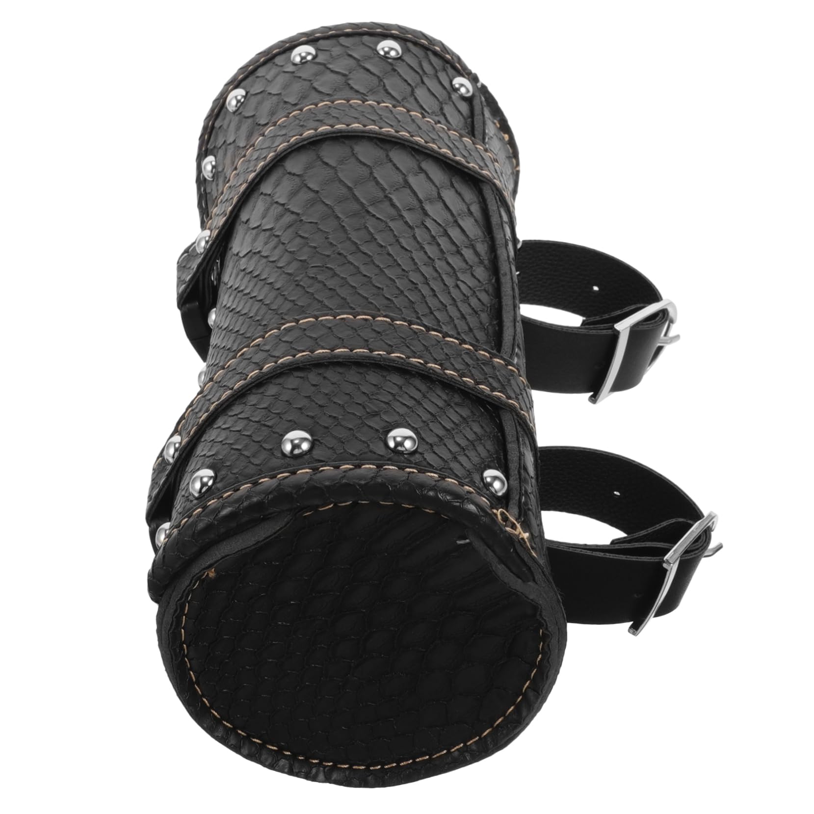 Cabilock 3 Stück wasserdichte Umhängetasche Aus Leder Satteltaschen Motorrad-Aufbewahrungstasche Koffer Motorrad Seitentasche Im Freien Kleine Motorradtasche Dirtbike-lenkertasche Schwarz