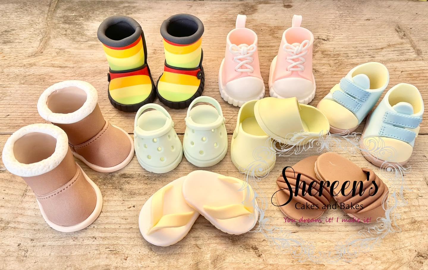 Valley Cutter Company Multi Shoe Sugarcraft Cutter - Free Access to Instruction Video - 10 Piece Set - Image 2