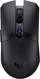 ASUS TUF M4 Wireless Gaming Mouse | 12K DPI, 6 Programmable Buttons, Dual Connectivity