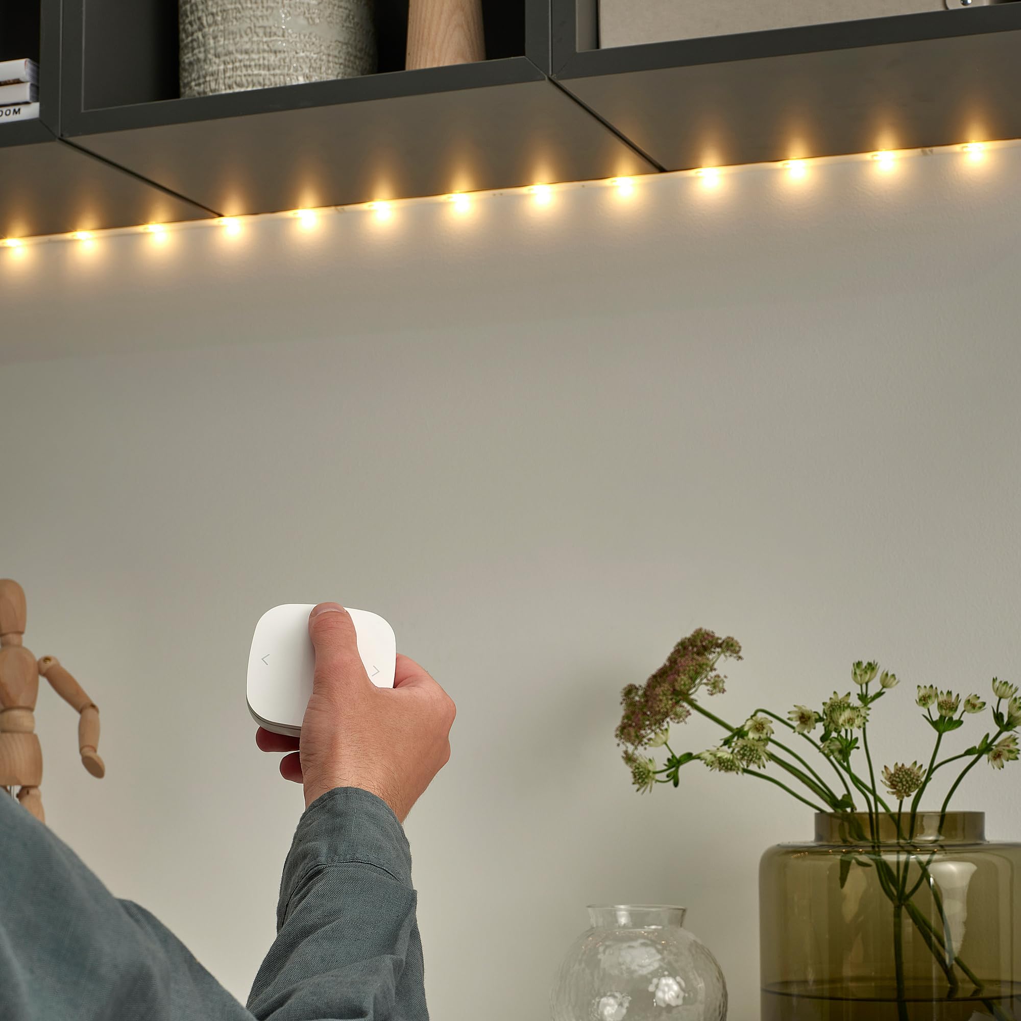 ProTuning ORMANÄS Tira de Iluminación LED, Inteligente Inalámbrico Regulable/Color y Espectro Blanco, 4m