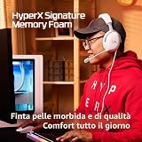 HyperX Cloud III, Cuffie da Gaming, Connessione Cablata, Bianca - 6