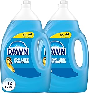 Dawn Dish Soap Ultra Dishwashing Liquid, Dish Soap Refill, Dish Detergent Liquid, Original Scent, 56 Fl Oz (Pack of 2)