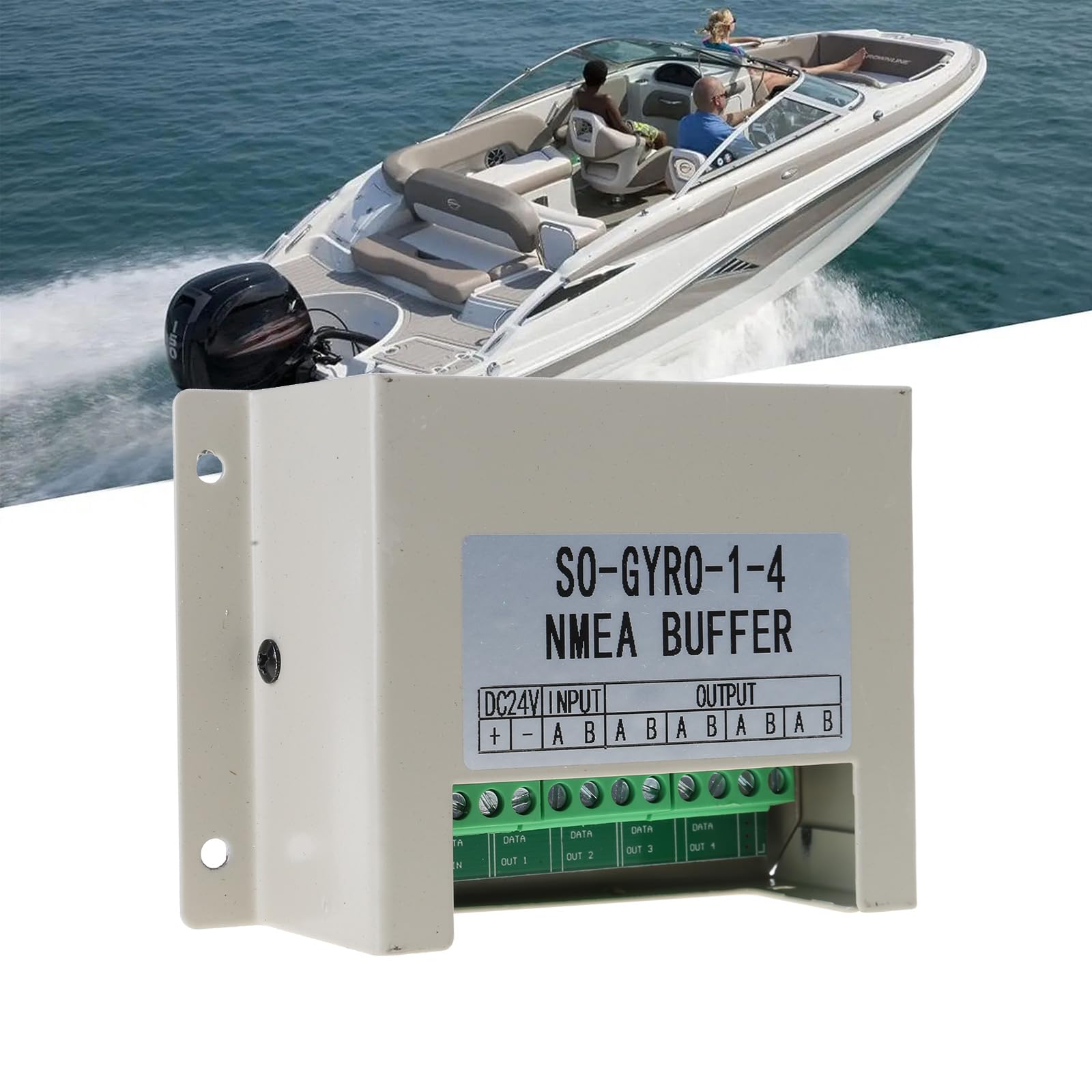 Buffer di segnali marini con buffer di seriali di isolamento elettrico per operazioni stabili dei sistemi 24V per il separatore di serie NMEA0183