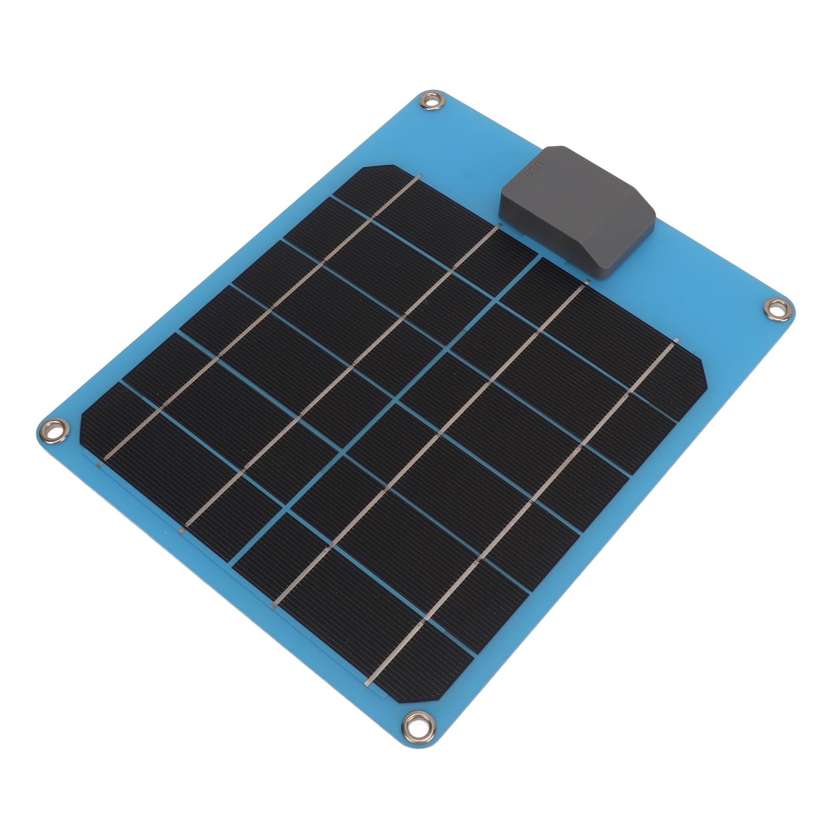 Kit Pannello Solare Monocristallino 5W 5V Uscita USB, Pannello