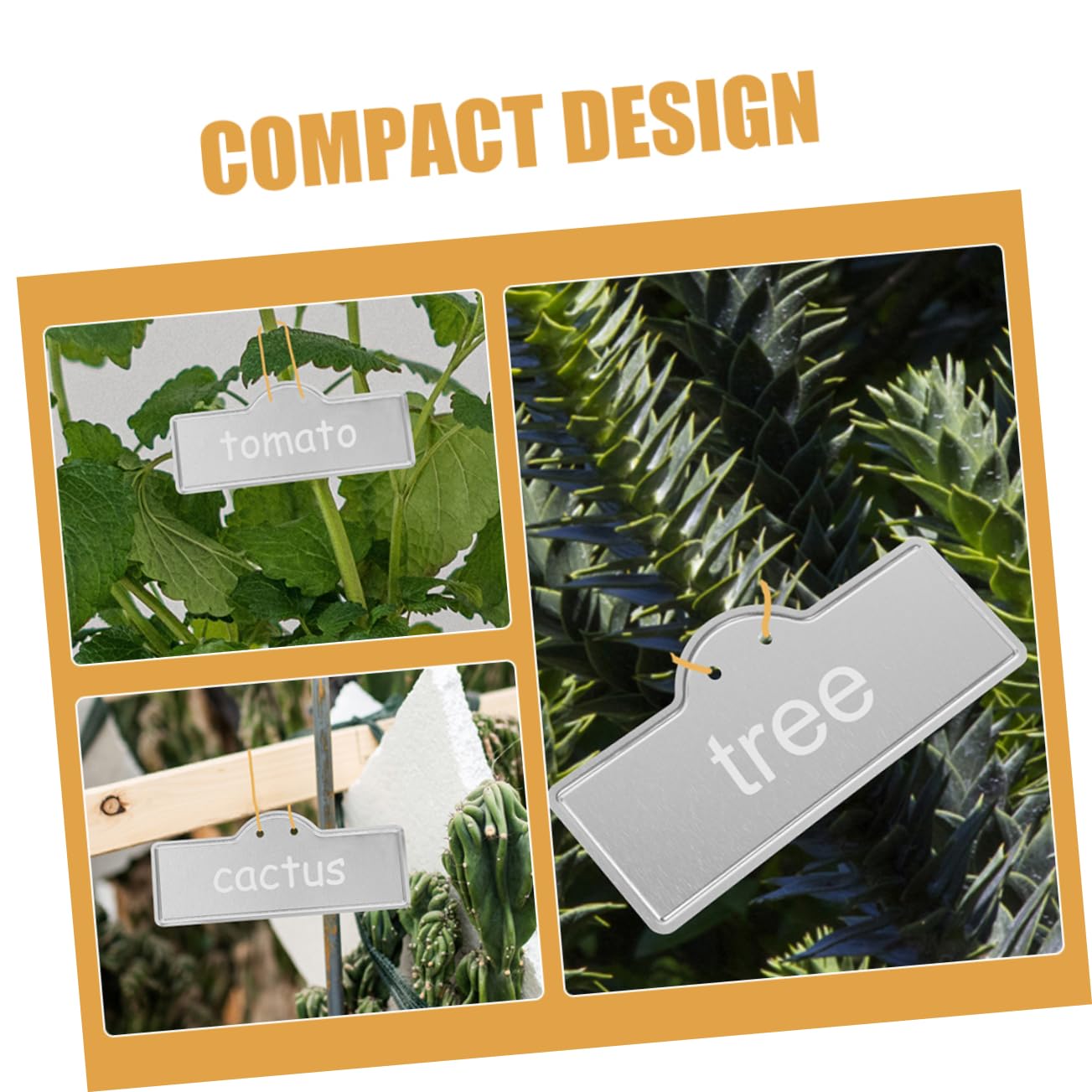 TOYANDONA 5 Sätze Pflanzenschild Lustige Pflanzenmarkierungen Gartenarbeit Hängende Pflanzenetiketten Schilder Für Gemüse Gartenschilder Kräutermarkierungen Für Den Garten 10 Stück * 5