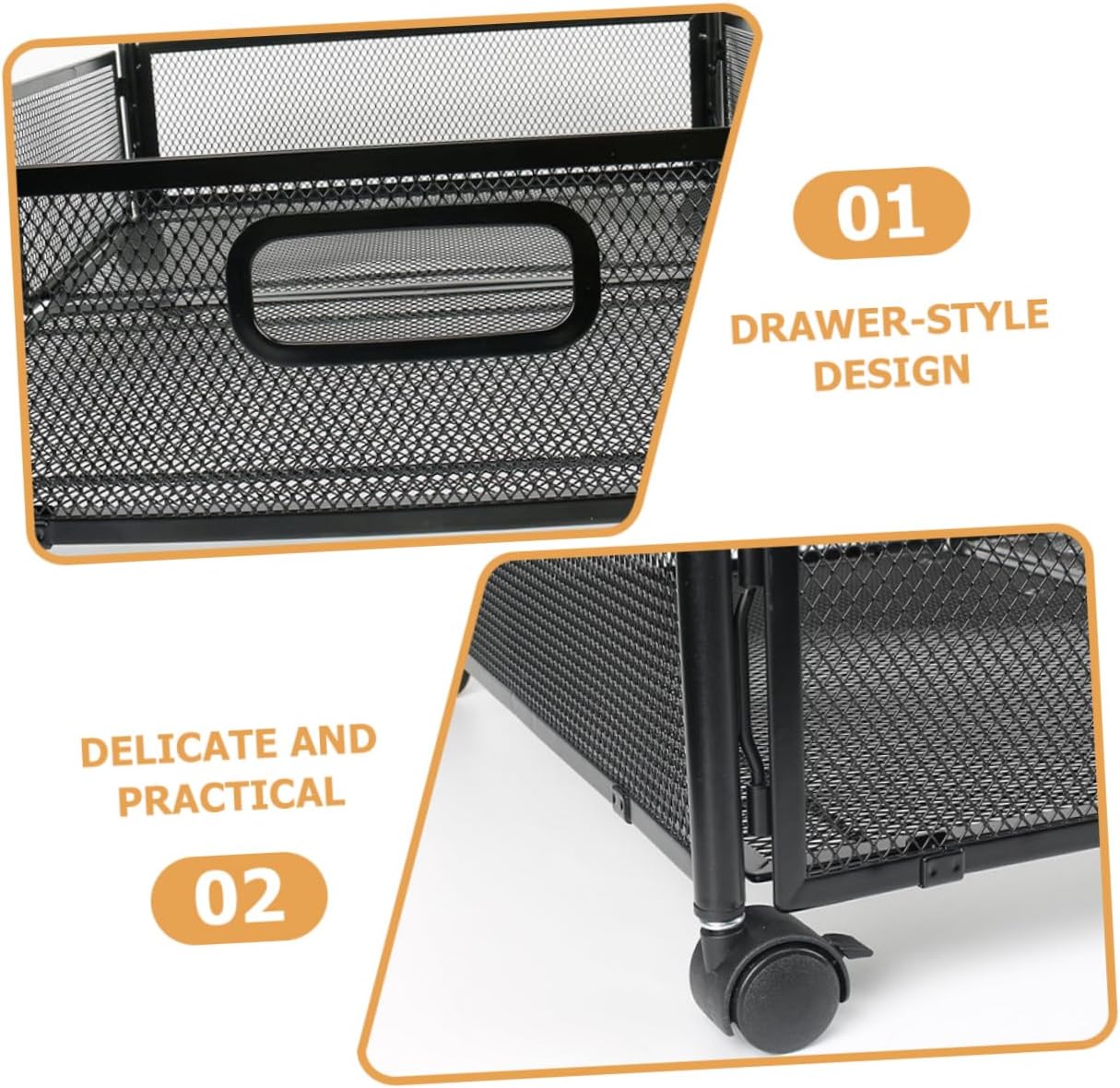 HEALLILY under Bed Storage Wheels Space Saving Storage Organizer for Bedrooms Foldable Design Capacity for Clothes and More Multi-purpose Use under Bed Sofa