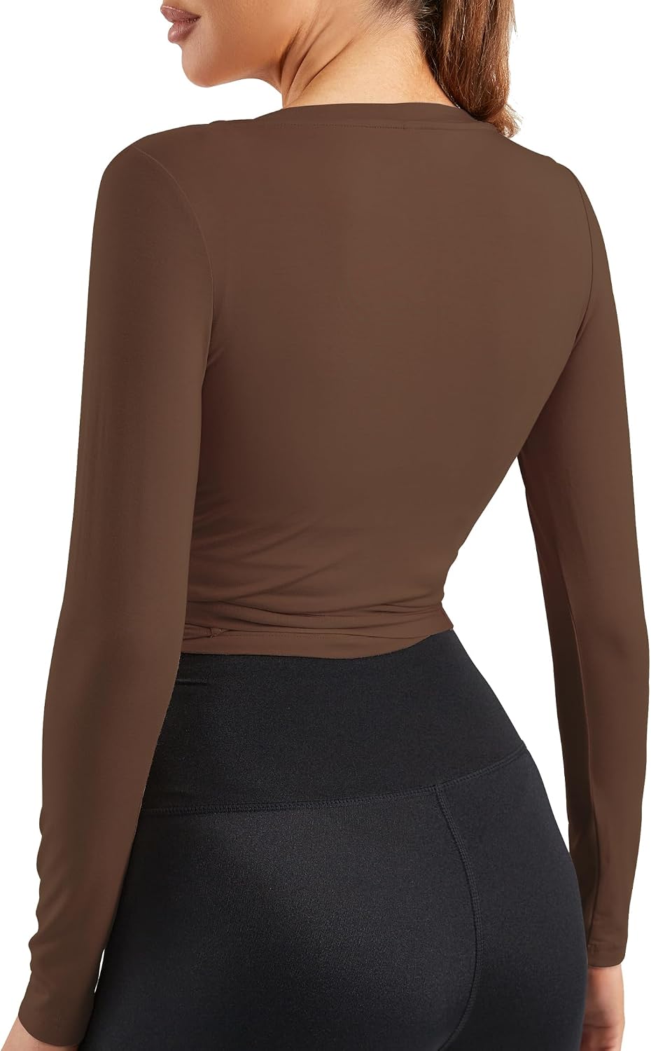 Women Tie Front Shrug Long Sleeve Bolero Cardigan Lightweight Casual Tops