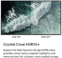 Vista 4 de Belkin Adaptador USB-C a HDMI 2.1, cable conectado de 4.33 pulgadas con 8K @ 60Hz, 4K @ 144Hz, HDR, HBR3, DSC, HDCP 2.2, USB-IF - Funciona