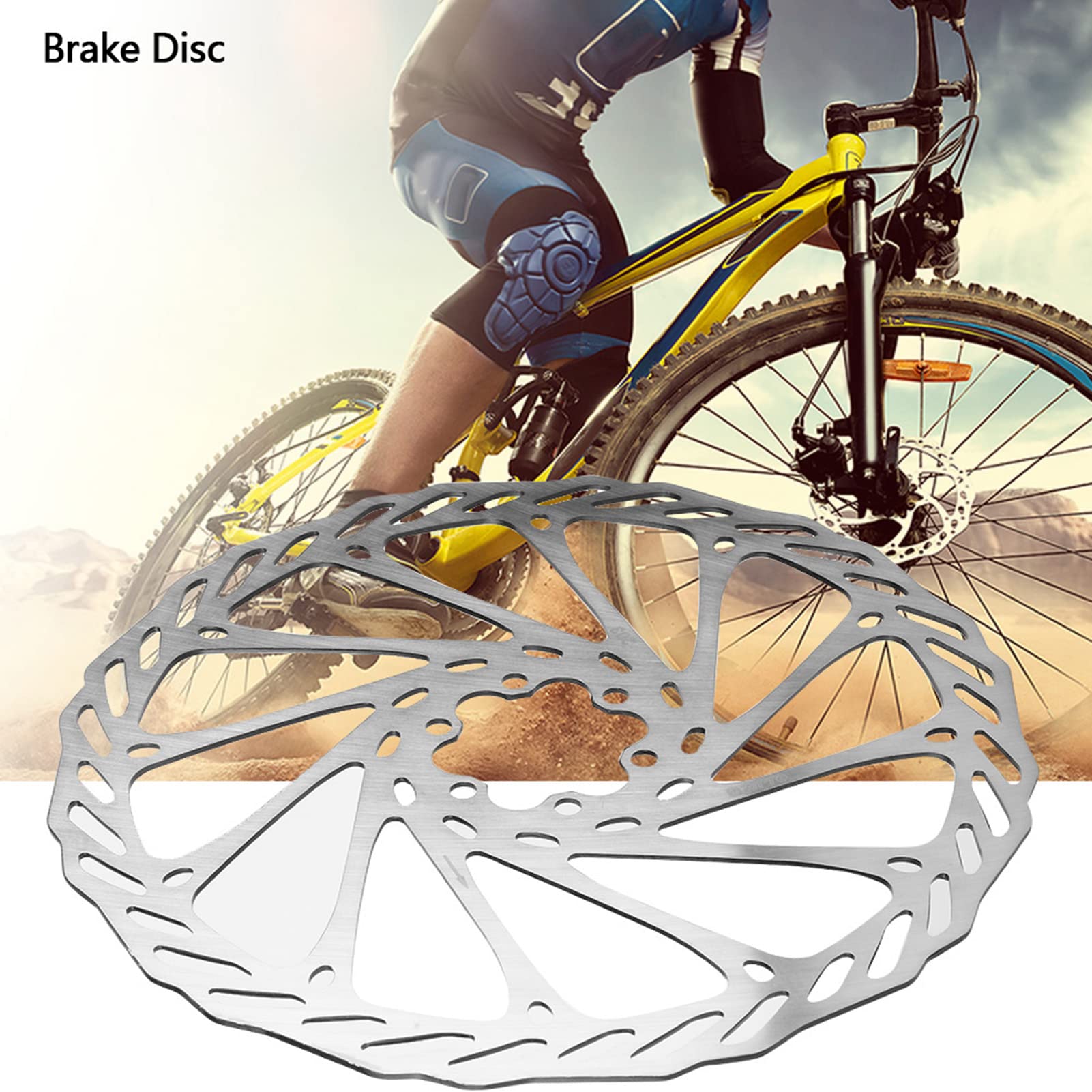 Disco Freno Bicicletta In Acciaio Inox - Rotore Freni Per Mountain Bike, 4 Misure Diverse