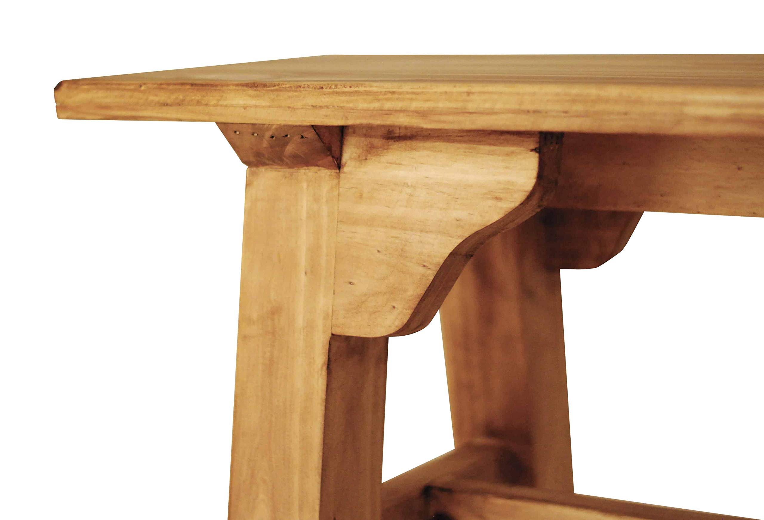 MiaMöbel Eckbank Mexico - Massivholz Pinie Landhausstil 50x89x70 Cm