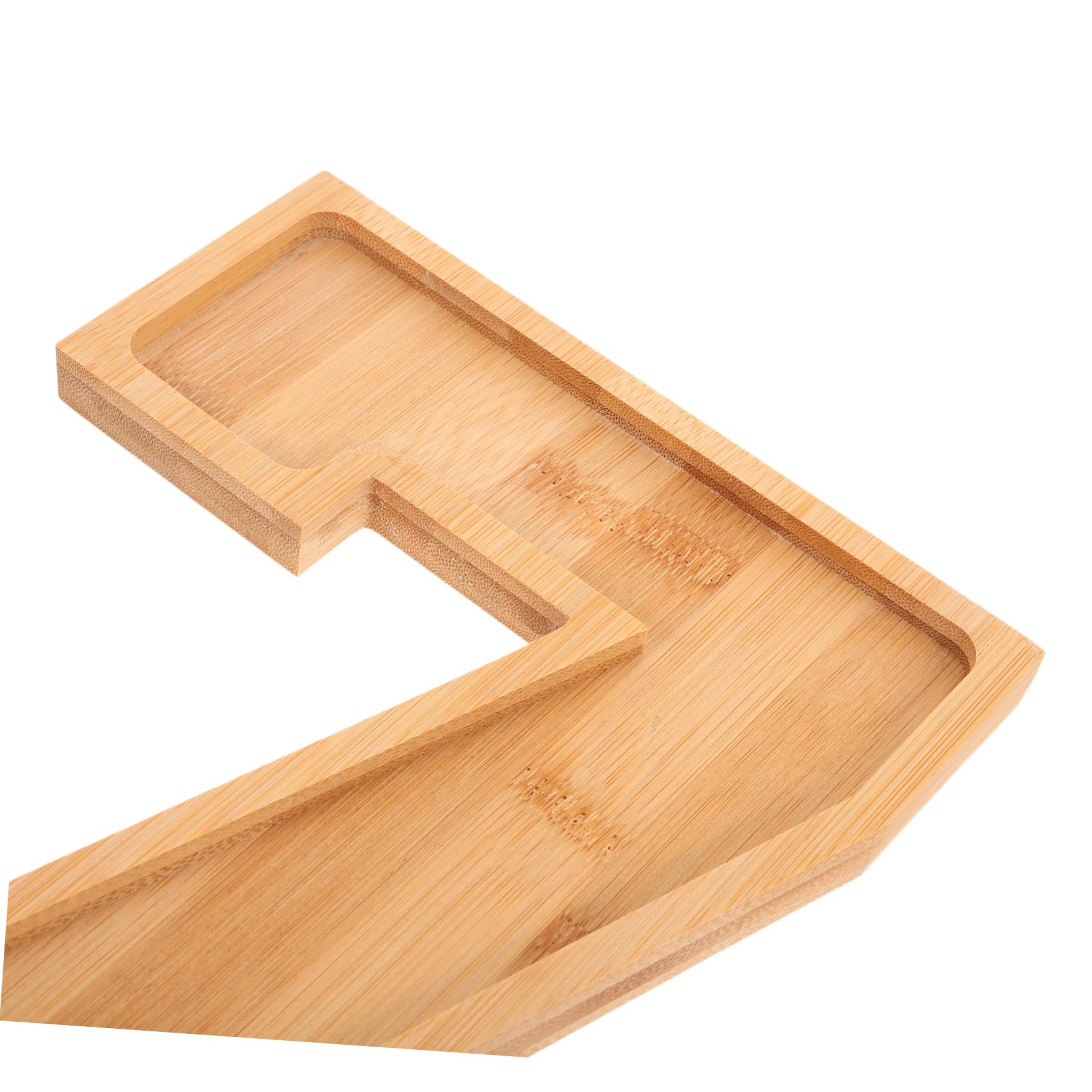 Paletas de Madera Número Bandeja para Charcutería Números Bandeja de Madera para Servir Frutas Plato Forma de Almacenamiento para Bocadillos