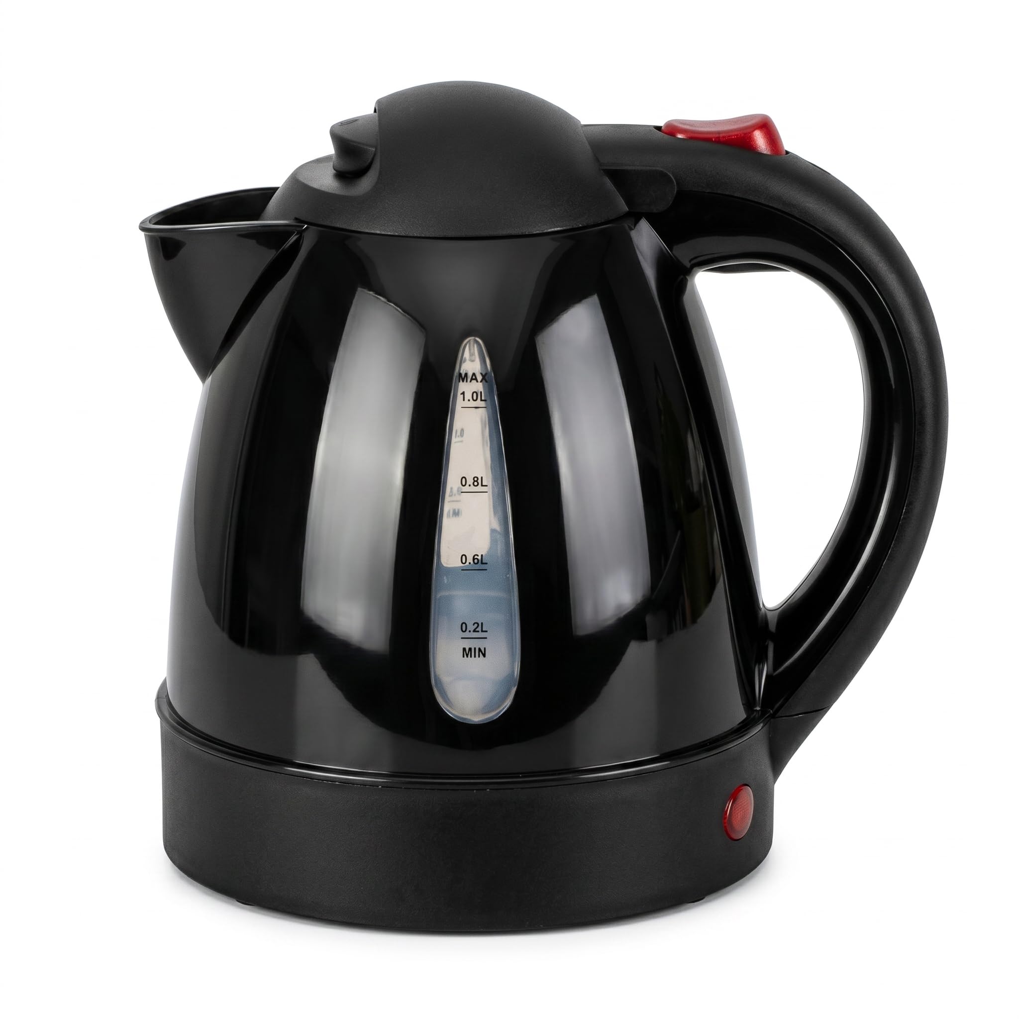 Tragbarer Auto Wasserkocher, 12V 150W 1000ml für Auto Reisen Camping | mit Zigarettenanzünder, Automatischer Abschaltung, Schnelles Aufheizen, Transparentes Wasserstandsfenster