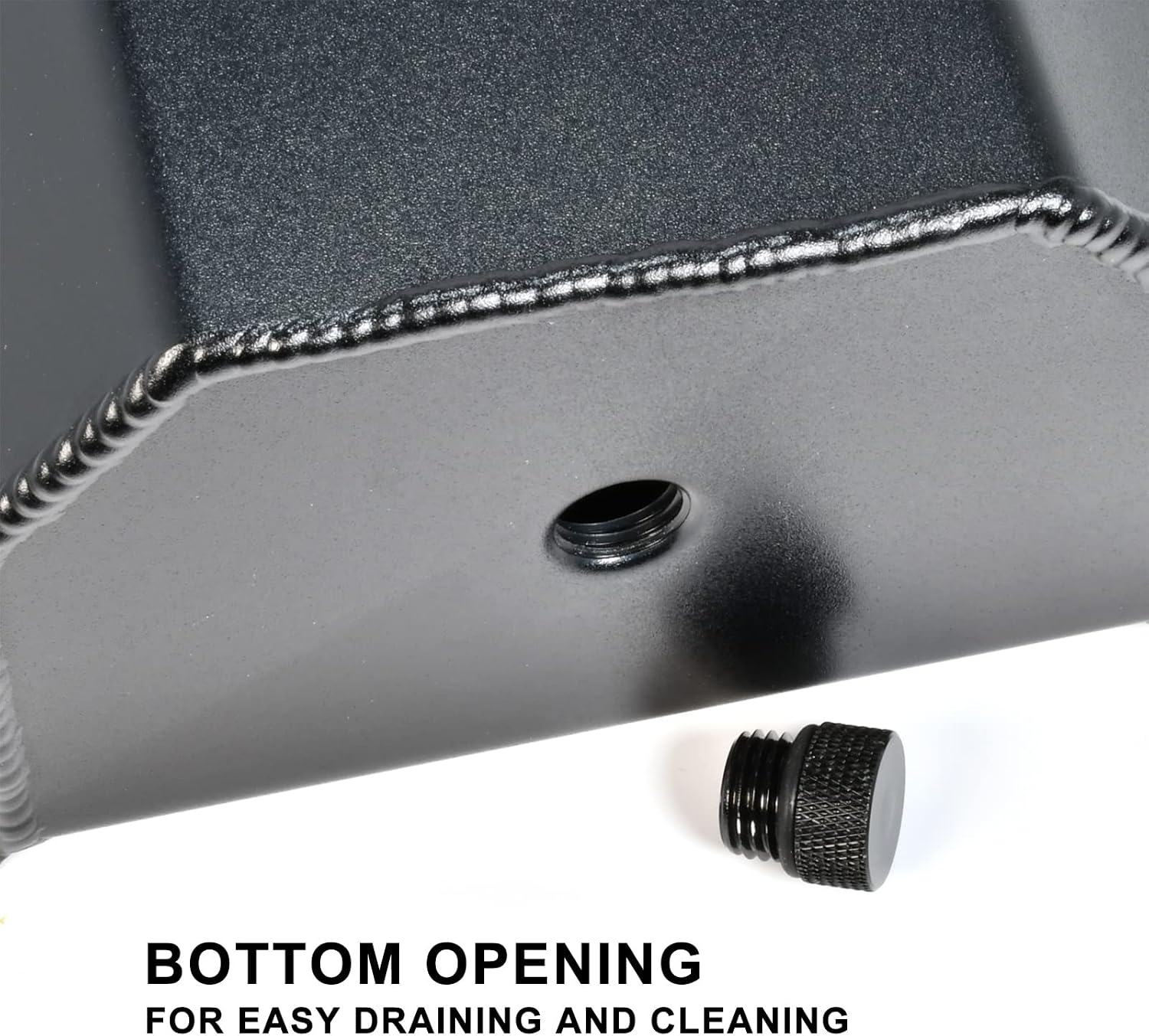 Coolant Radiator Overflow Tank Reservoir Expansion Aluminum 1L