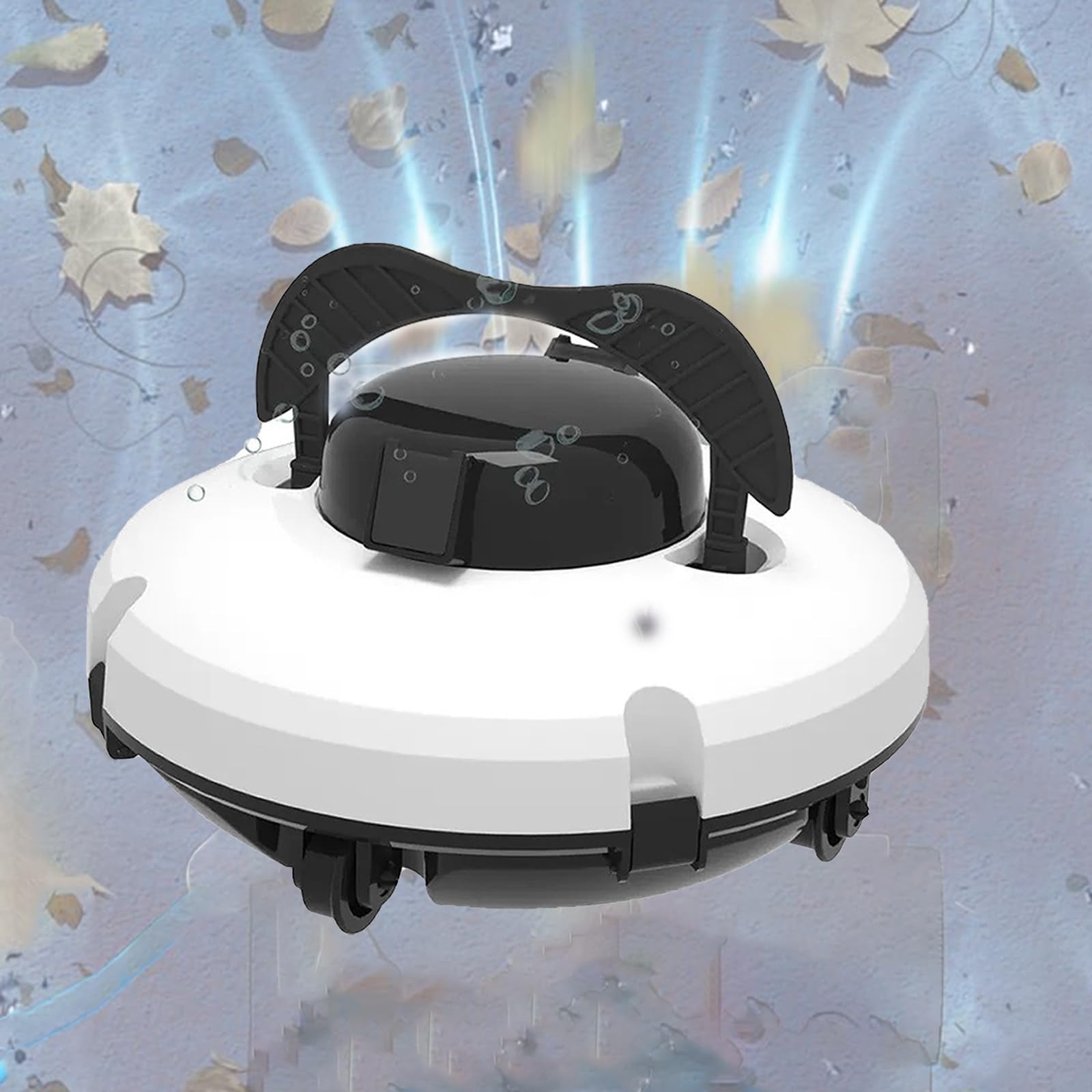 Robot basenowy, odkurzacz basenowy, duża moc ssania, odkurzacz basenowy z podwójnym silnikiem, do basenów naziemnych i podziemnych z płaskim dnem