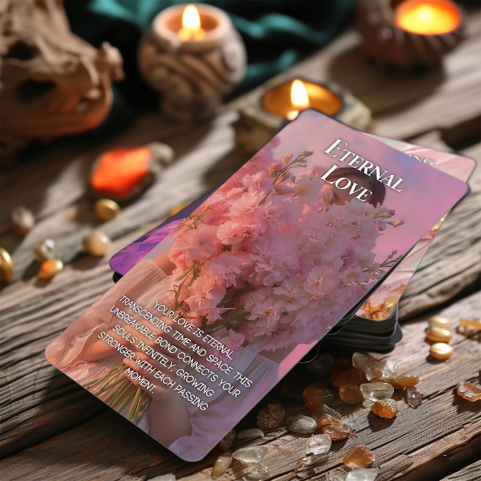 Powerful Romantic Love Oracle Cards, Oracle Cards Deck with Meanings on Them - Image 2