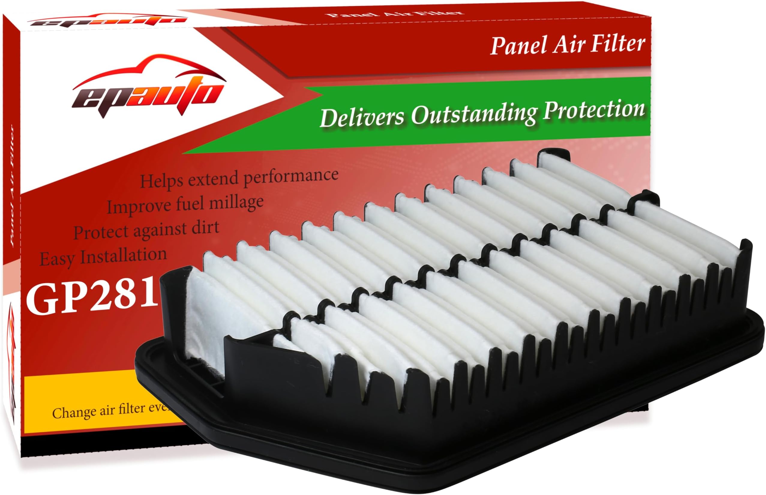 Amazon.com: K&N Engine Air Filter: Long Life 18,000 Mile Replacement ...